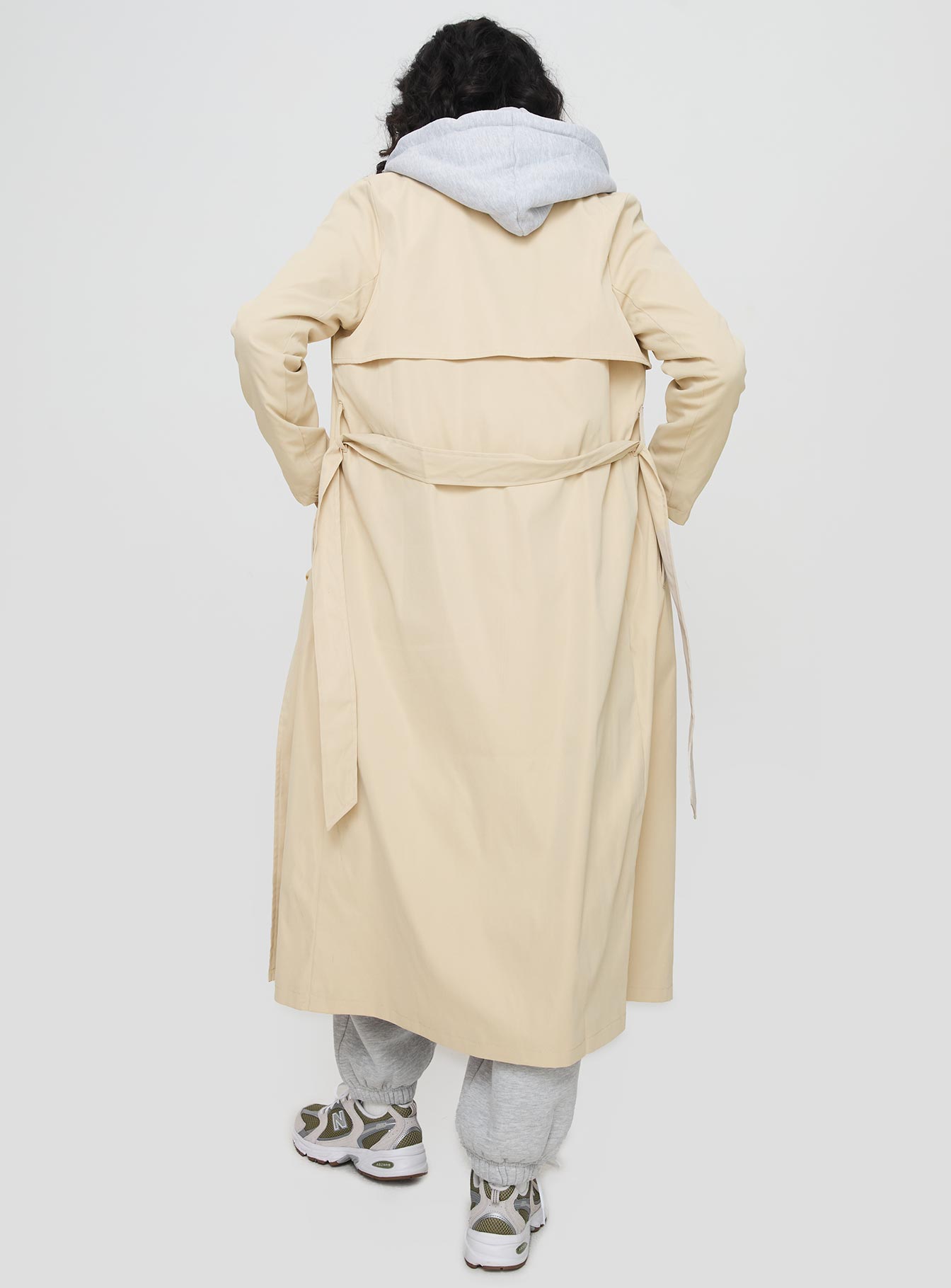 Haili Trench Coat Beige、mySite、solidvoid
