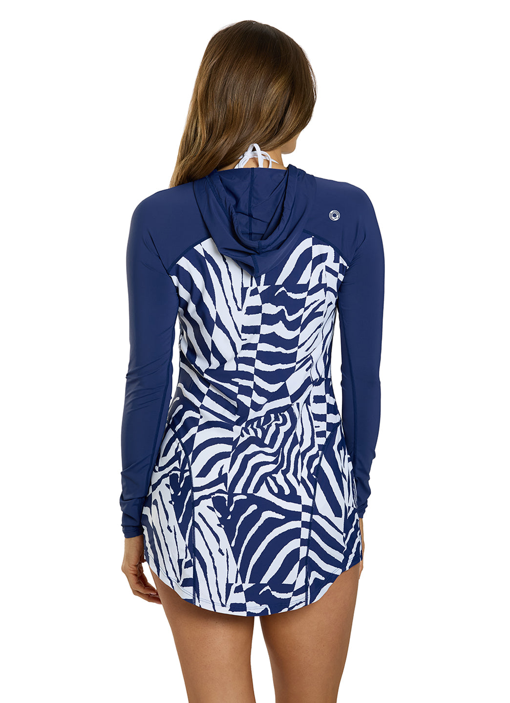Jantzen x BloqUV Women's Wild Curve Hoodie Cover Up Dress、mySite、noshort