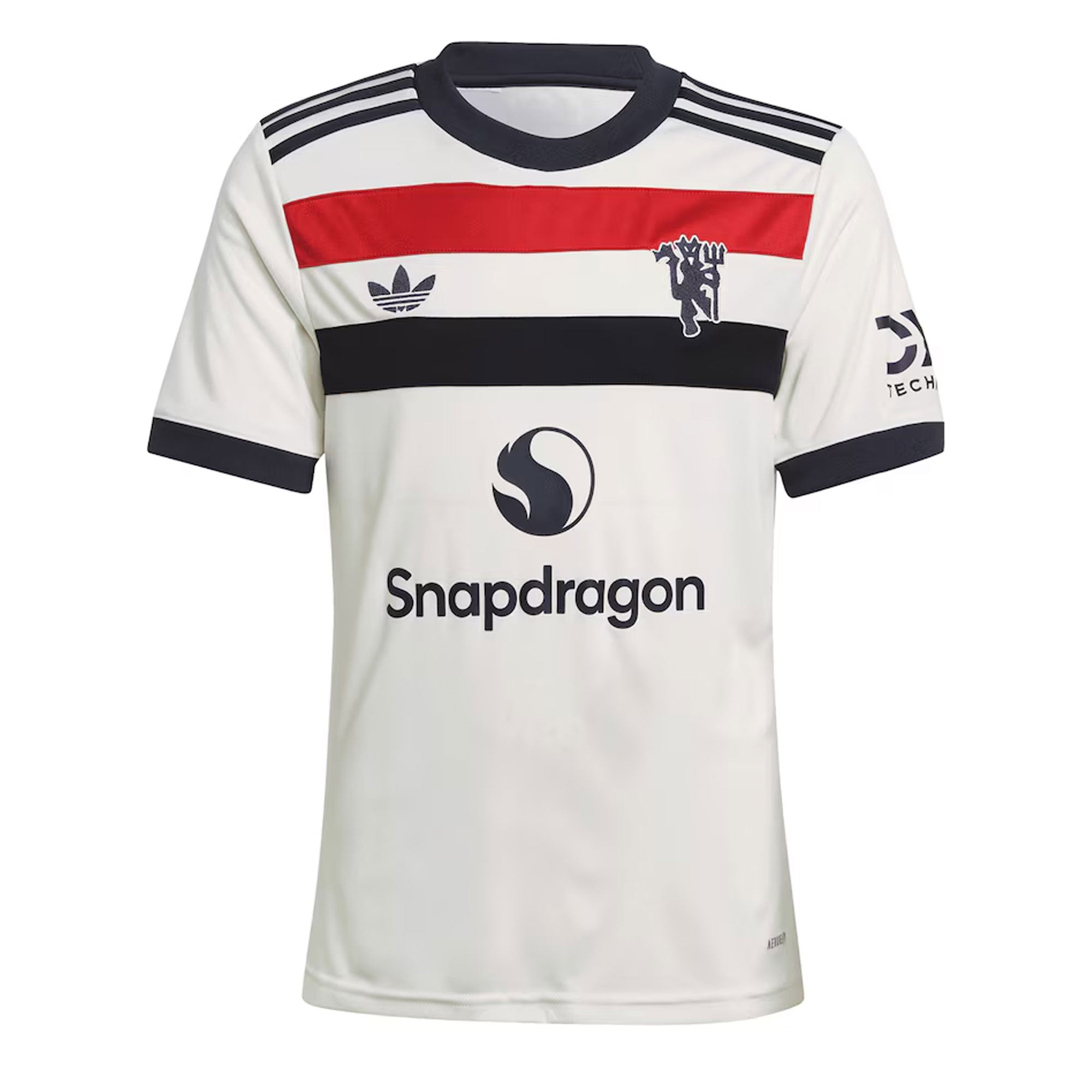 adidas Kids Manchester United 2024/25 Third Jersey Off White/Black、mySite、noshort