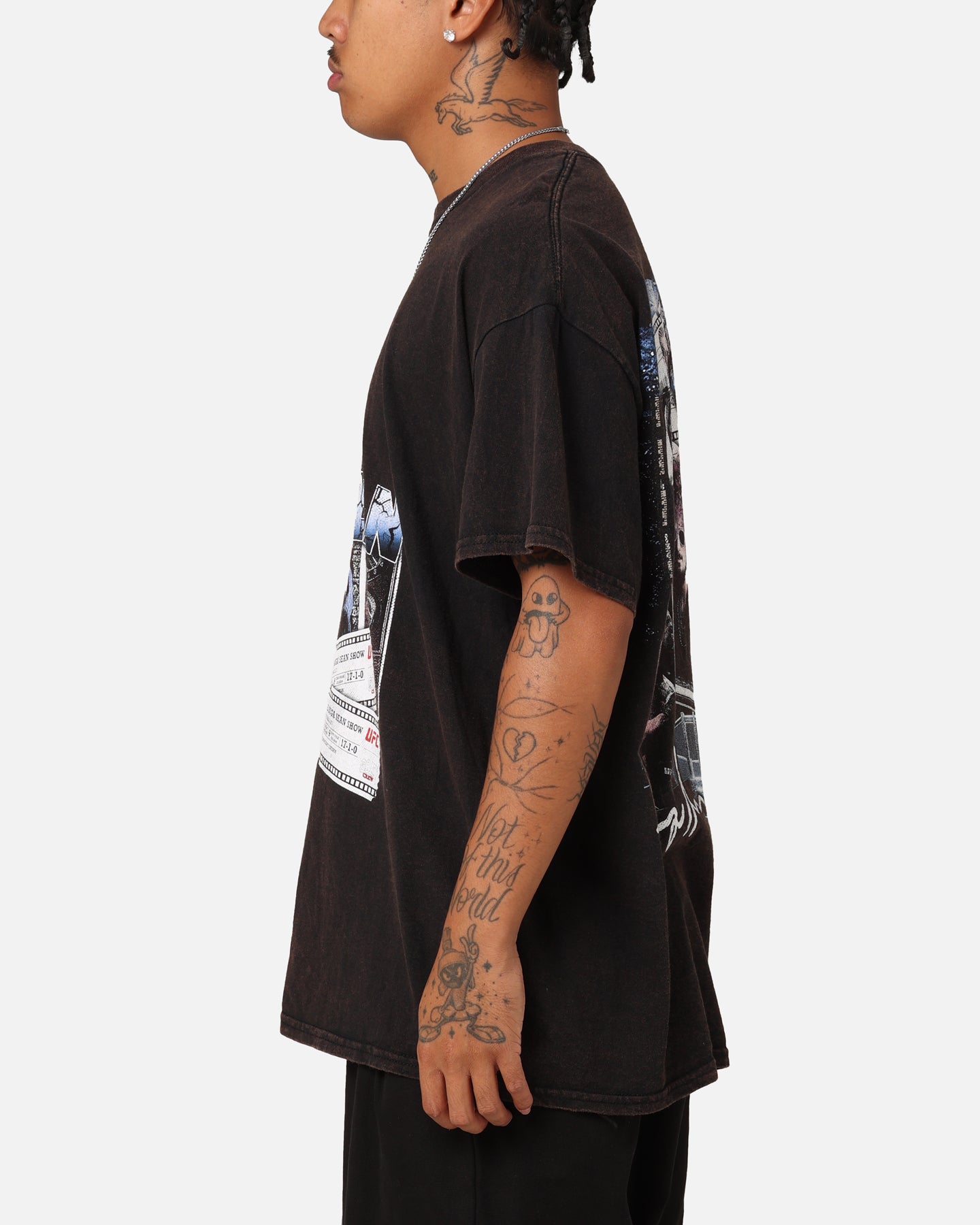 UFC By Goat Crew Suga Show Vintage T-Shirt Black Wash、mySite、zt4zffjzw
