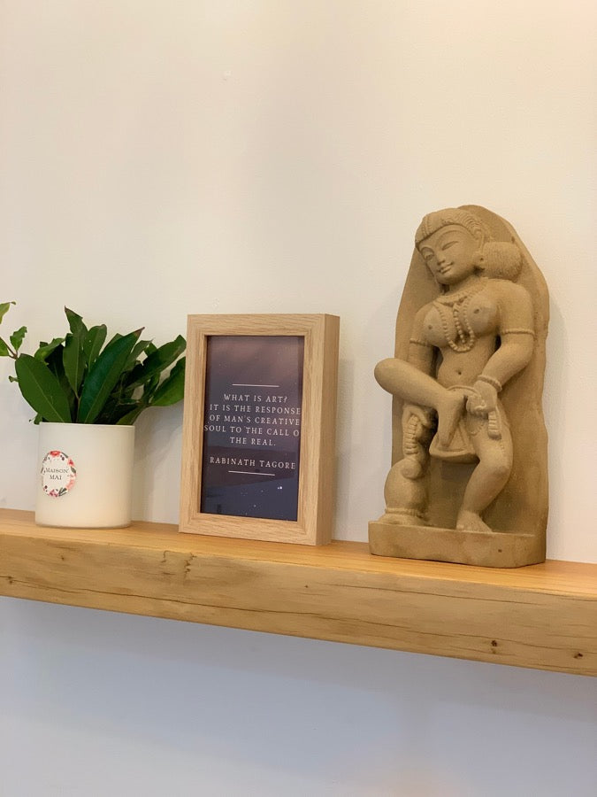 Khajuraho Lady - Sandstone (Medium, 29cm)、mySite、topwebapps