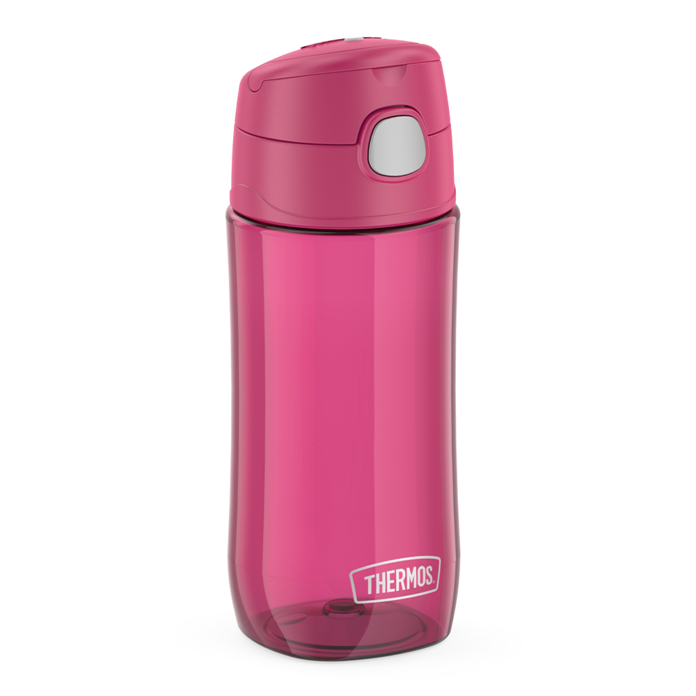 16oz THERMOS® KIDS PLASTIC WATER BOTTLE WITH SPOUT LID、mySite、noshort