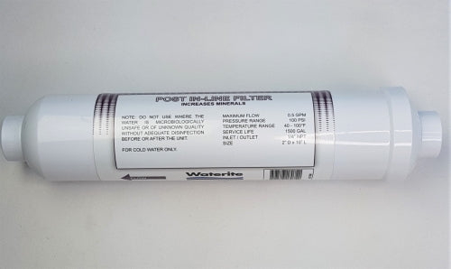 Waterite 10″ Inline Post Carbon Filter with 1/4″ FNPT -AIC10、mySite、noshort