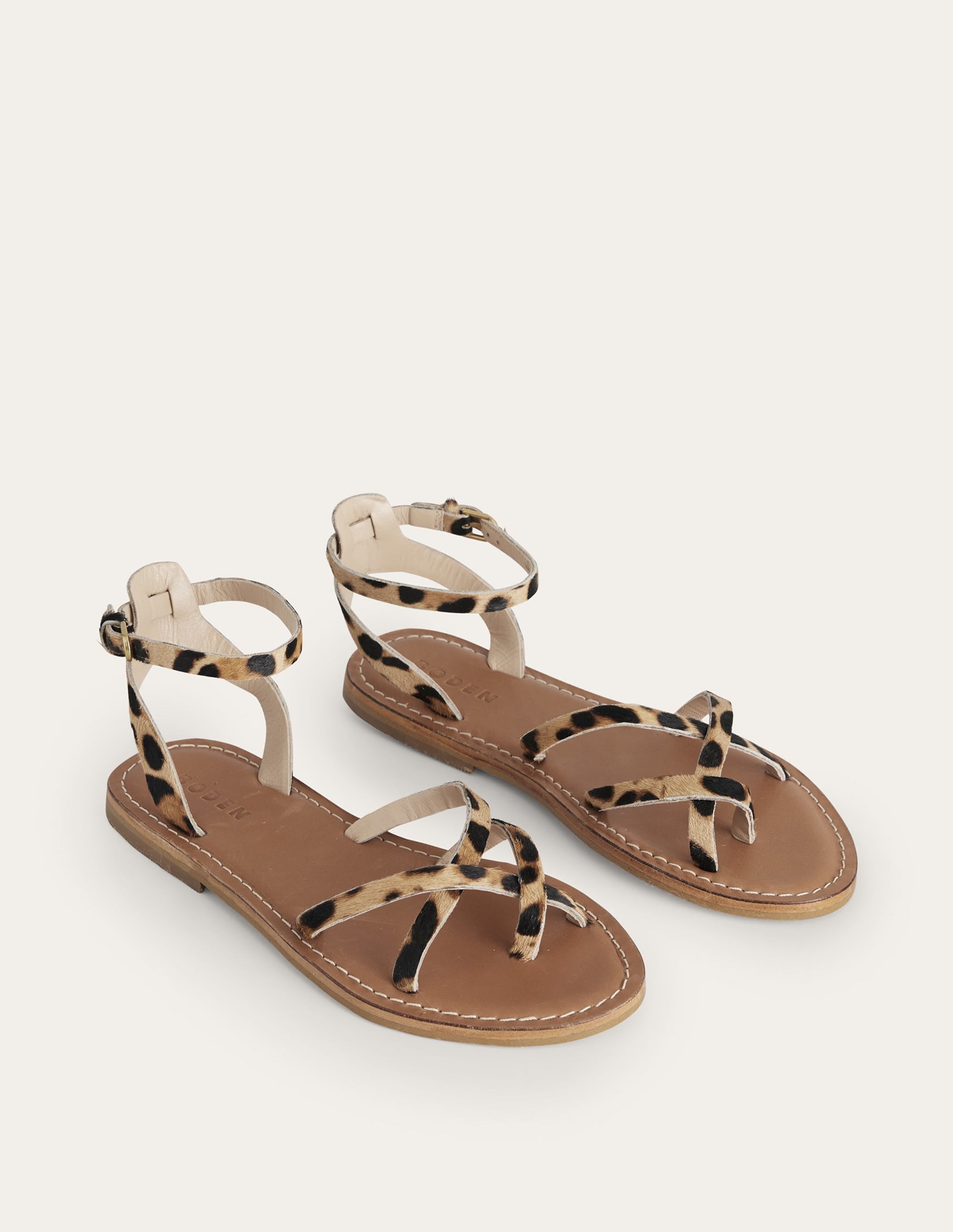  Easy Flat Sandals-Classic Leopard Pony Hair、mySite、ashleygrahame