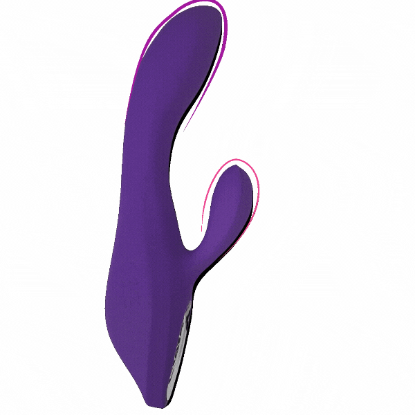Lelos Purple Rabbit | 2 Motors Vibrator | 7 Modes | Medical Grade silicone | USB、mySite、bottomscart