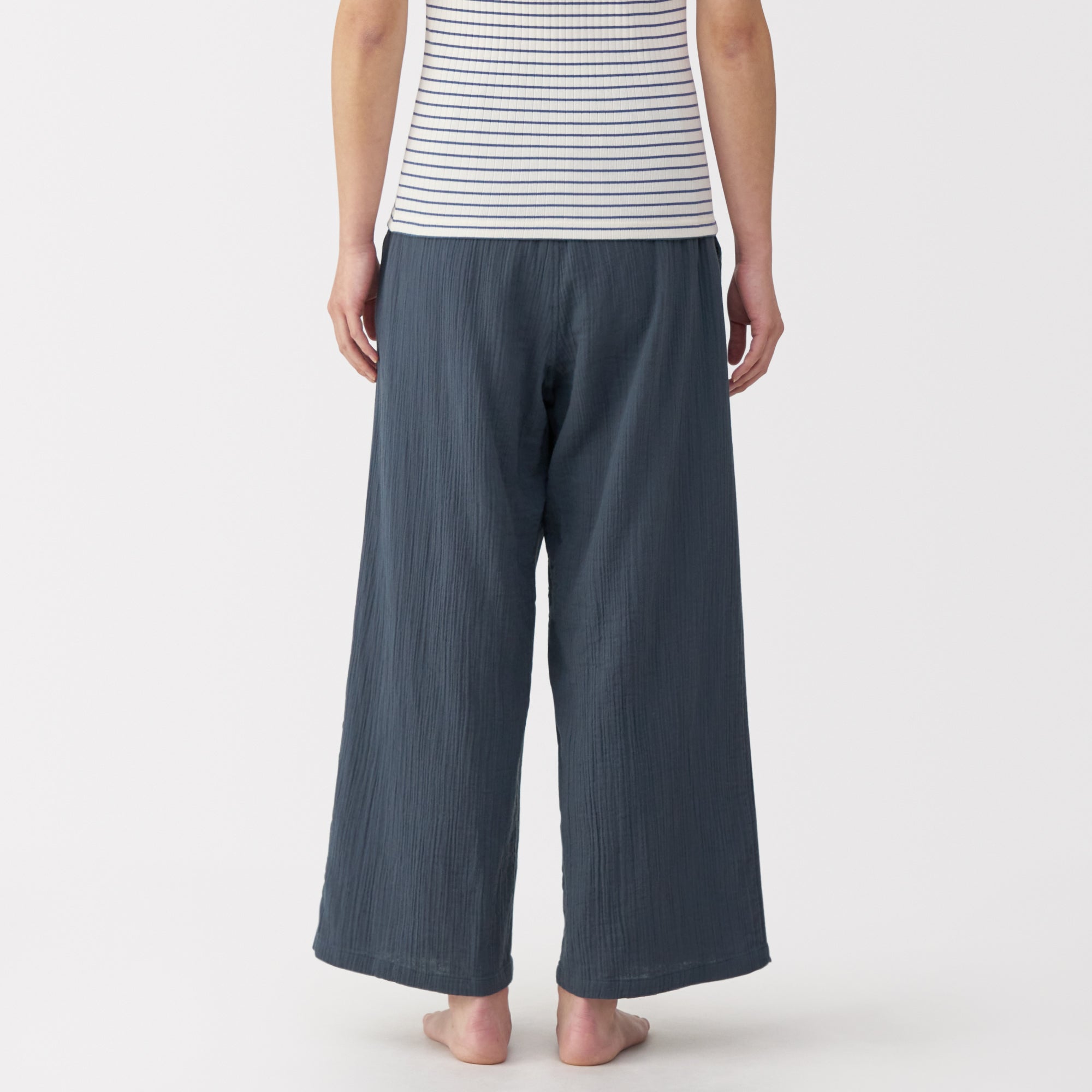 Women's Crepe Gauze Long Pants、mySite、sugarbowlscore