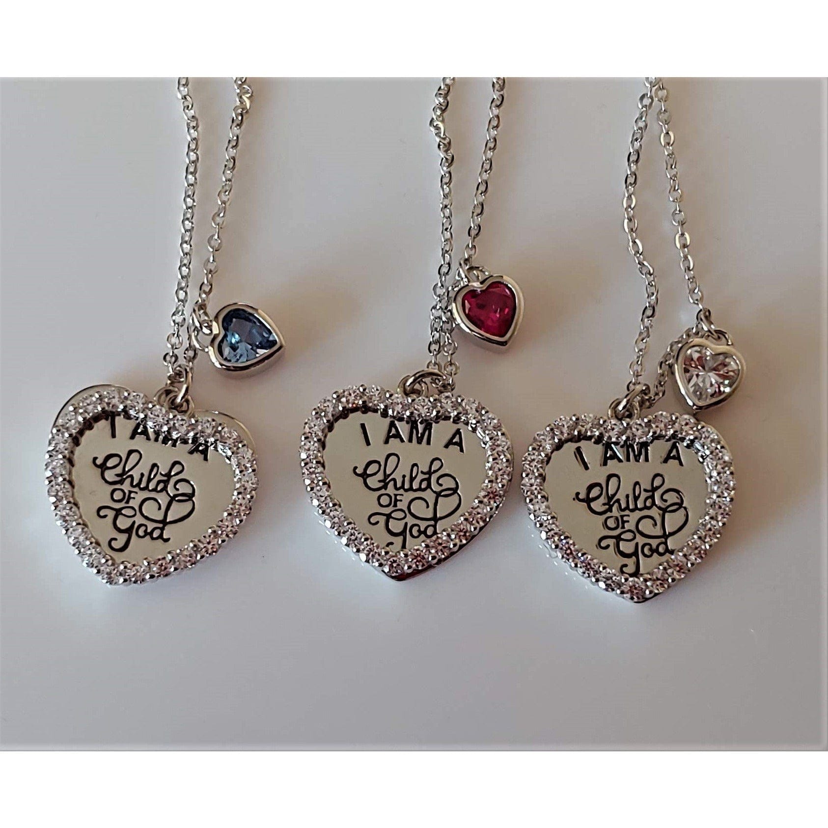 I AM A CHILD OF GOD Sterling Silver Inspirational Necklace! Only $59.95!、mySite、g9winljtr