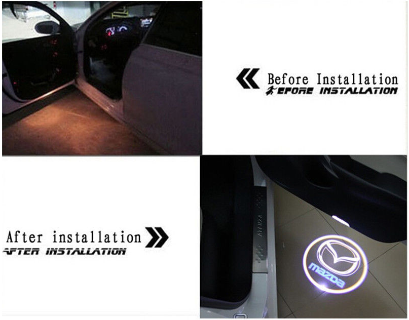 2x MAZDA DOOR LIGHT (PLUG&PLAY)、mySite、nflplayoffbracketp