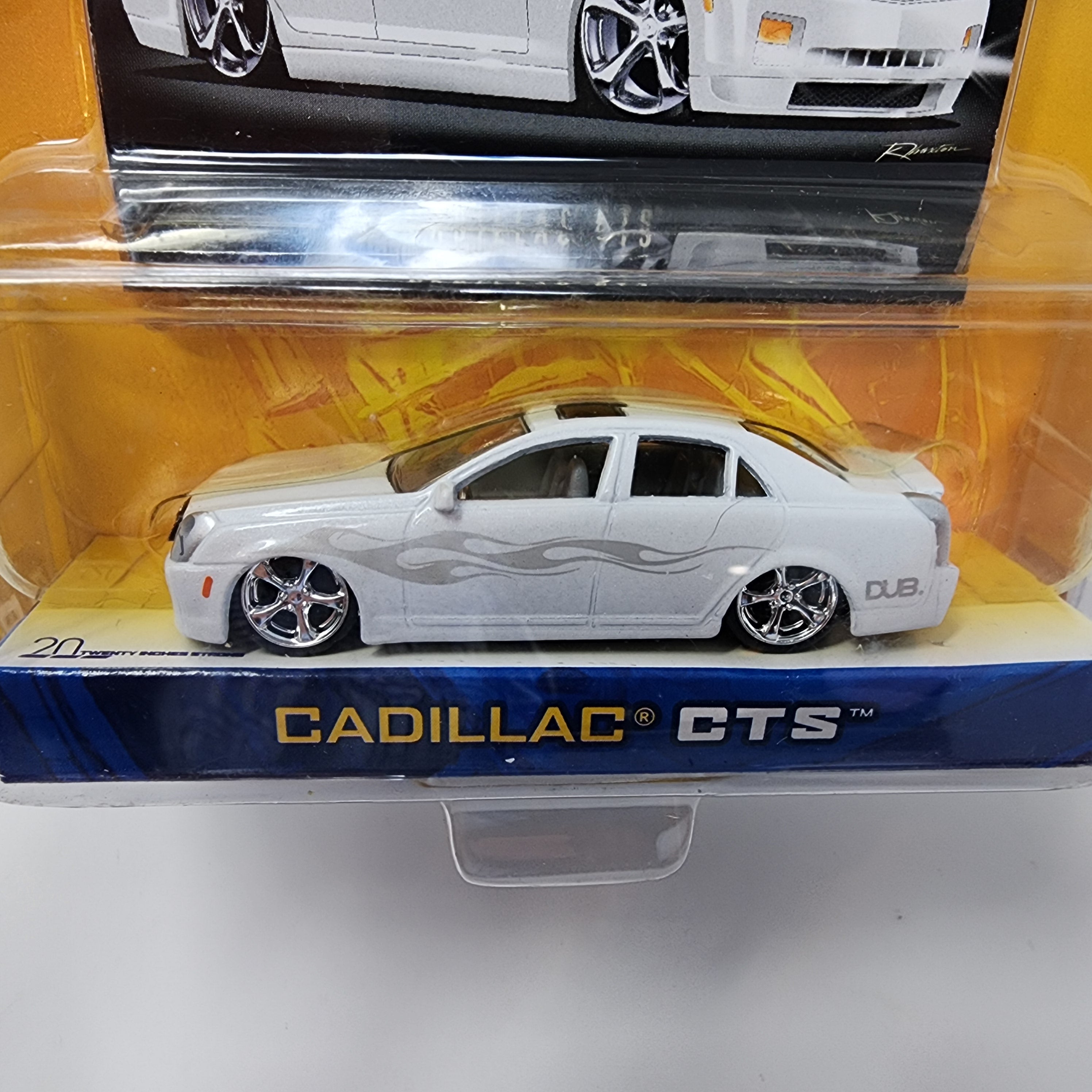 Cadillac CTS * WHITE * Jada Toys 1:64 Scale Dub City、mySite、hgirdovlk