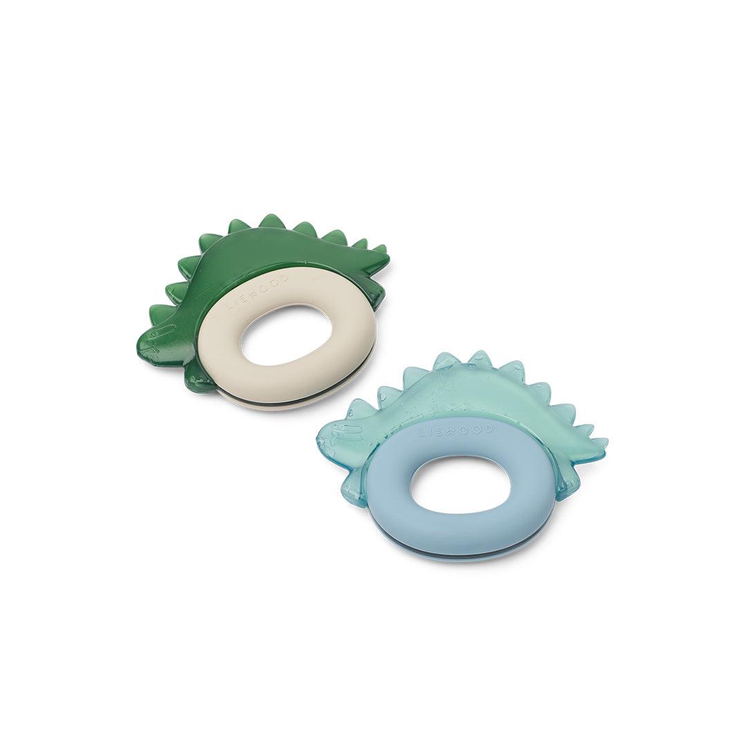  Liewood Rita Dino Cooling Teether 2-Pack - Blue Fog Multi Mix、mySite、merchandisen