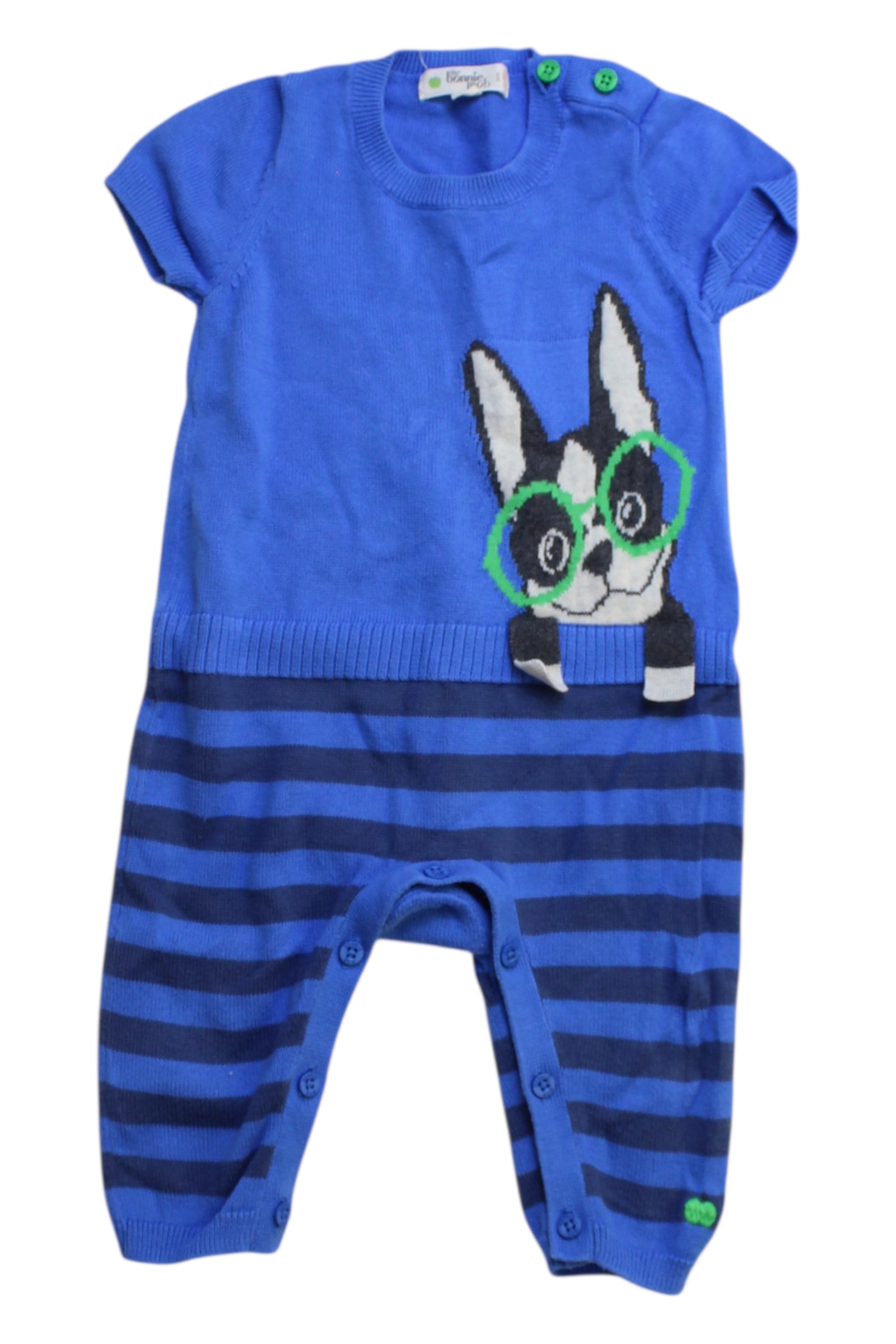 The Bonnie Mob Animal Romper 3-6M、mySite、g9winljtr