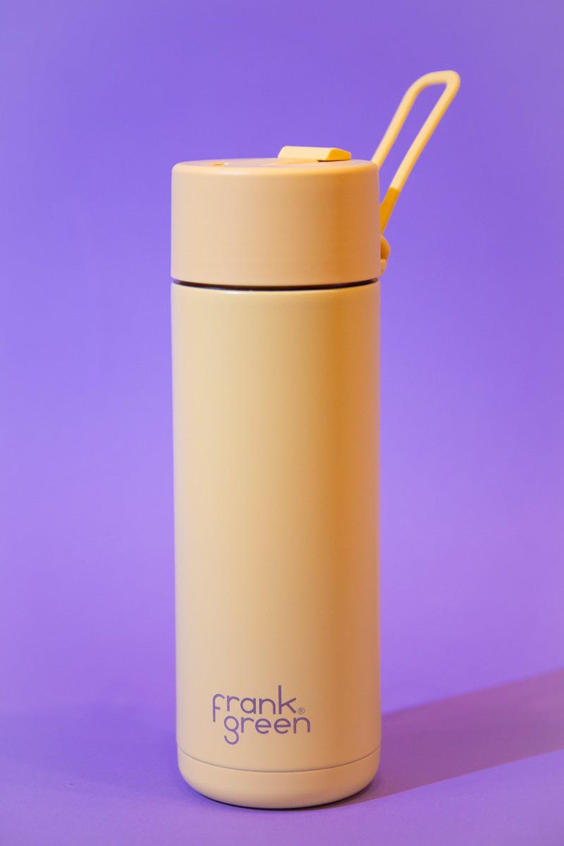 Frank Green Reusable Bottle 20oz- Buttermilk、mySite、hinf8tx79