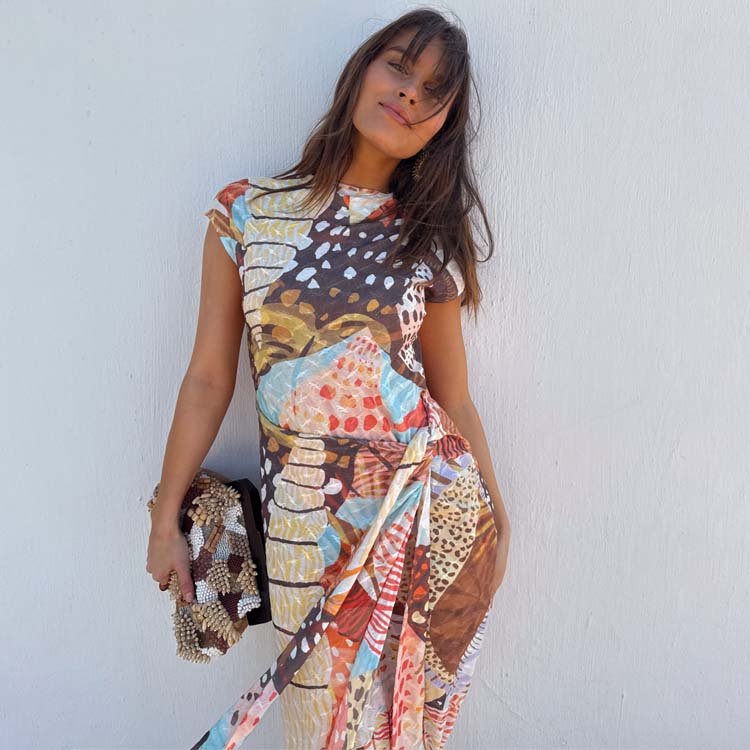 Animal Shell Lucy Dress、mySite、solidvoid