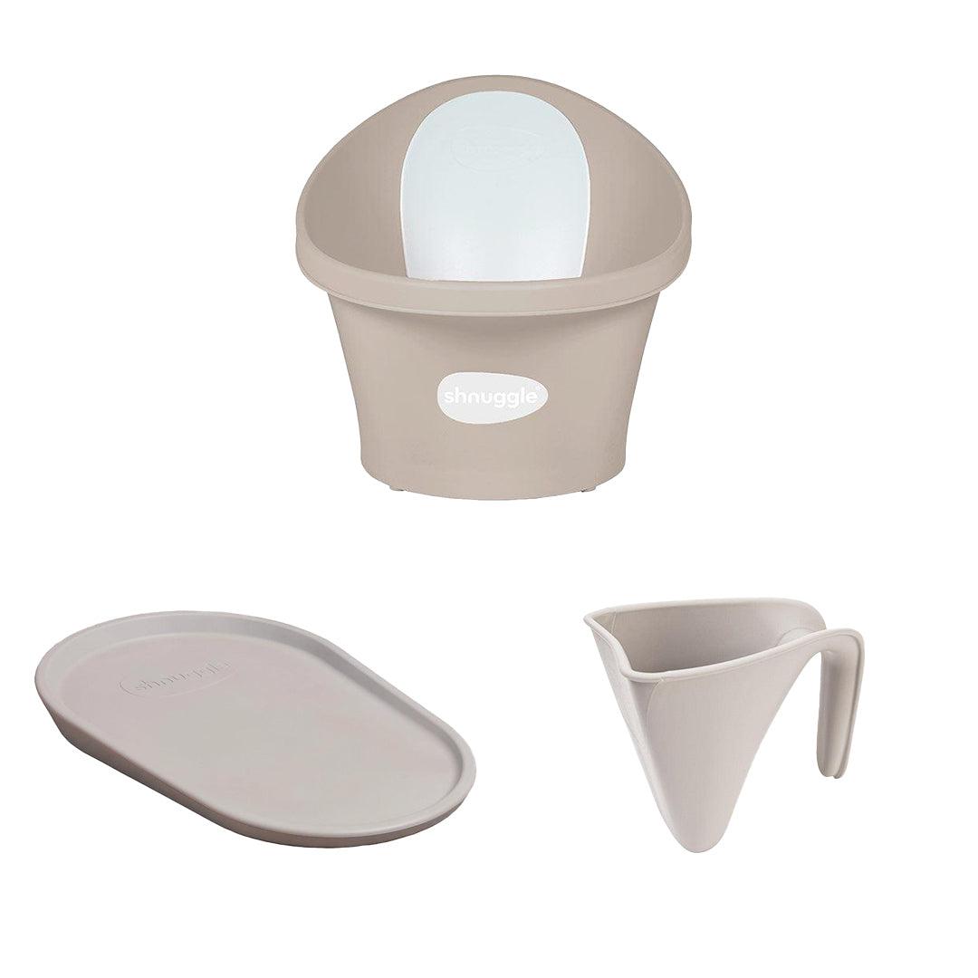  Shnuggle Baby Bath and Squishy Bundle - Taupe、mySite、merchandisen