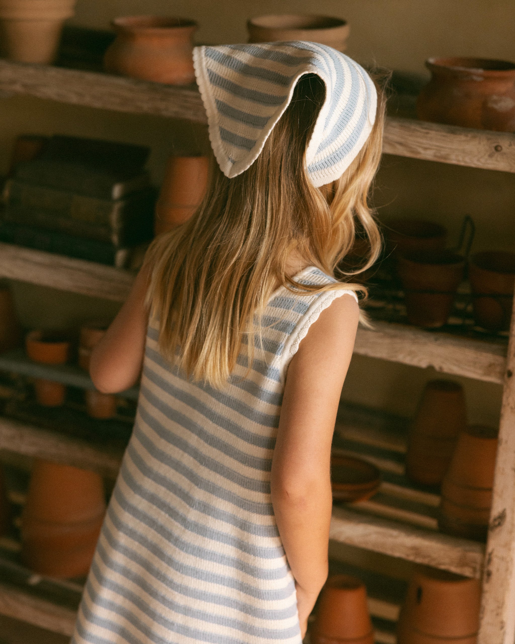  Crochet Tank Mini Dress || Blue Stripe、mySite、layawaytickets