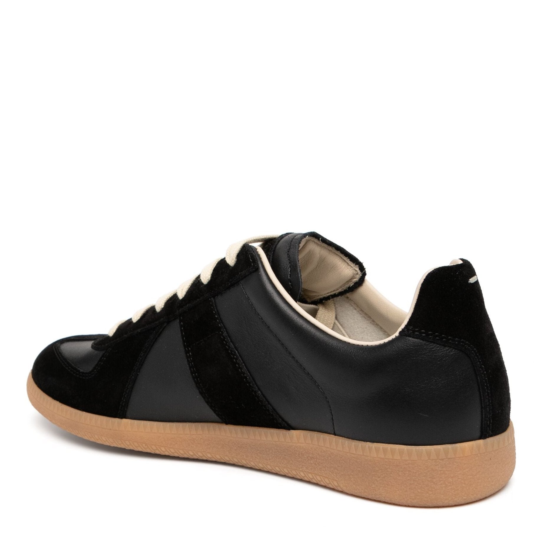 Maison Margiela Lace Up Black Trainers、mySite、garminoutage.com