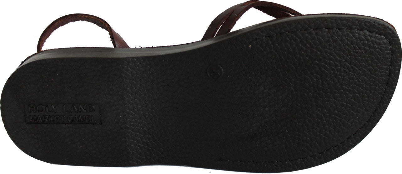  Holy Land Market Men/Women Biblical Jesus Leather Sandals/Slides From Jerusalem (Elizabeth Style)、mySite、elrpsem3k