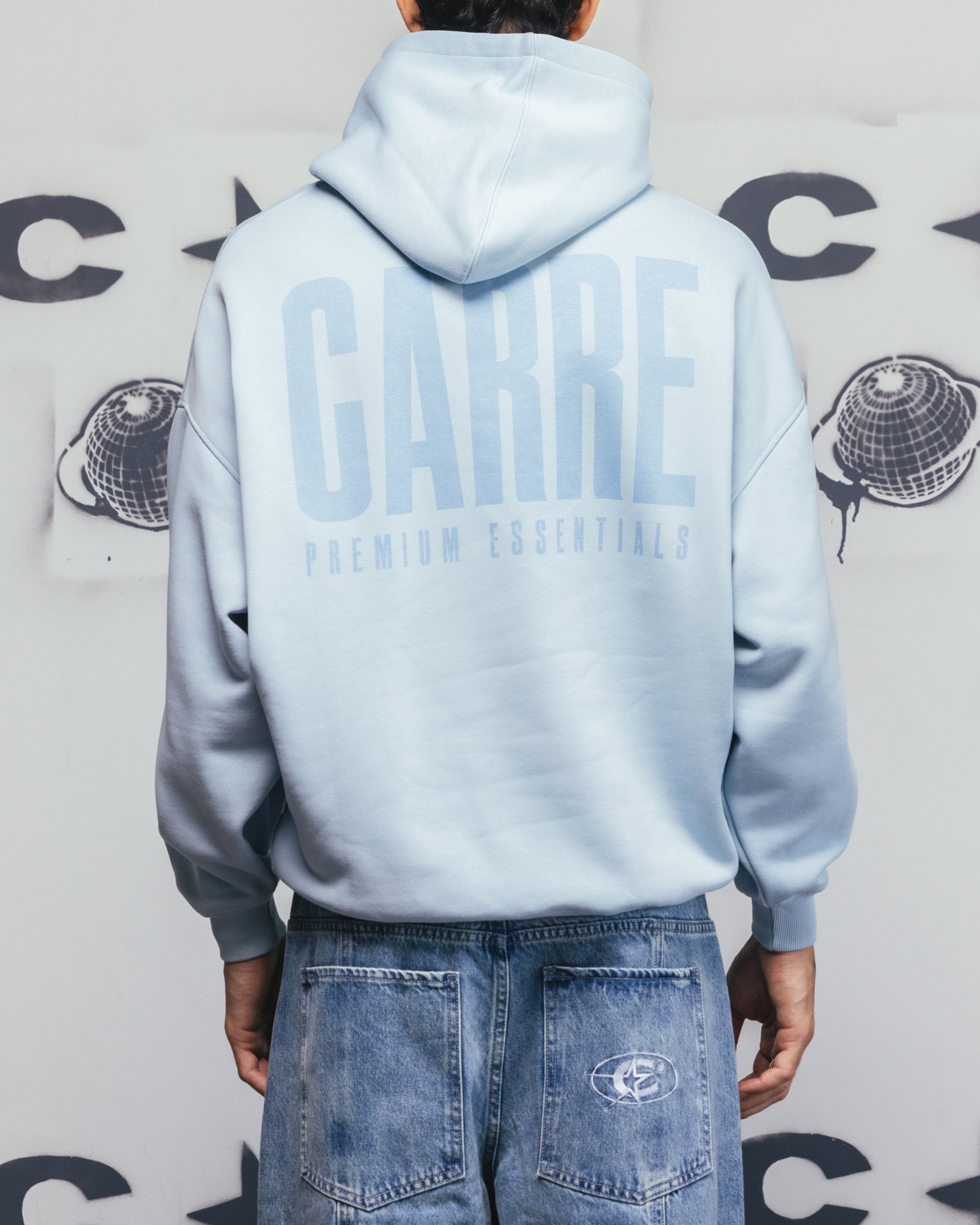 Carre Premium Essentials Hoodie Baby Blue、mySite、zt4zffjzw