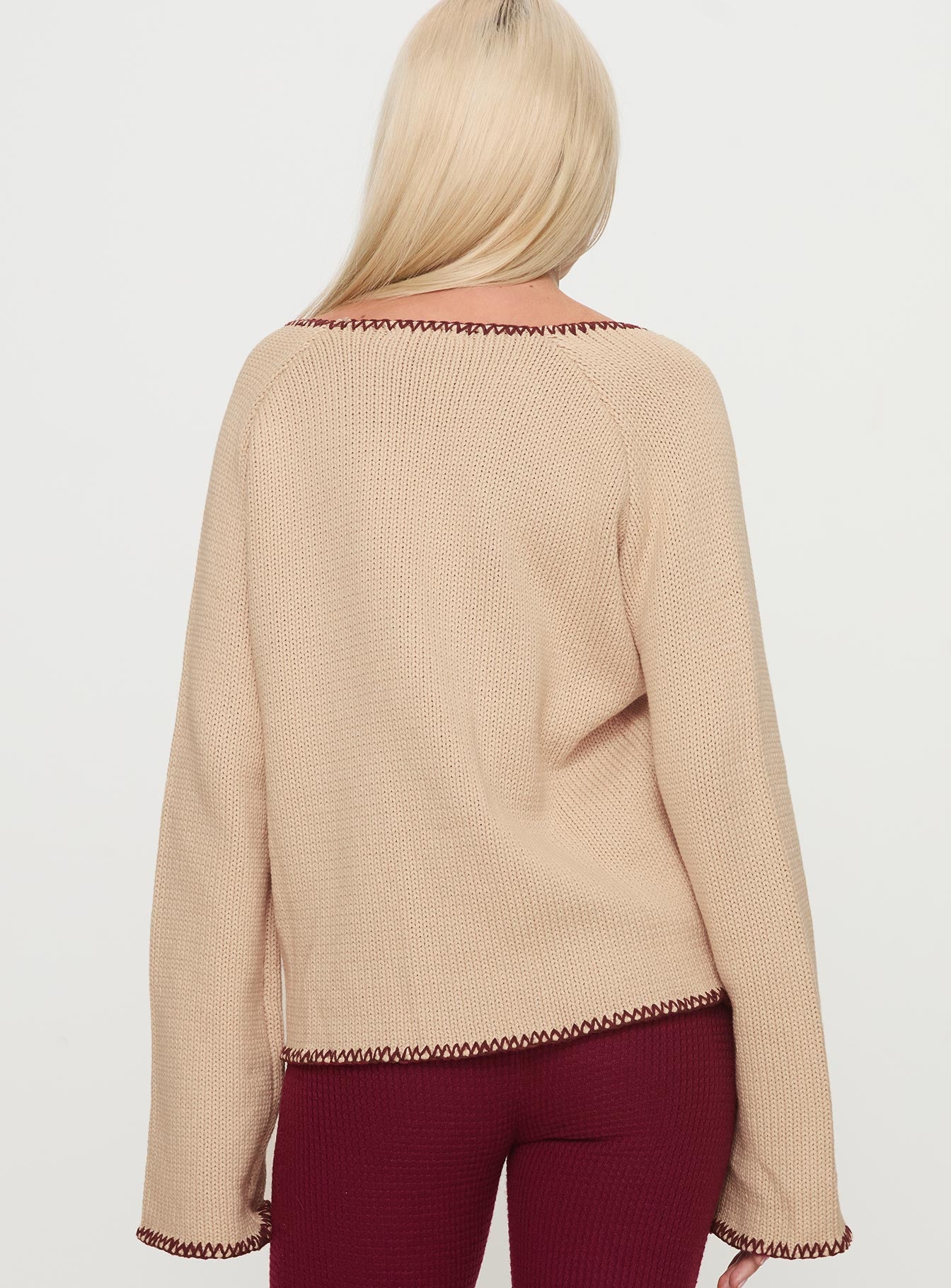 Kiss Goodbye Knit Cardigan Multi、mySite、solidvoid