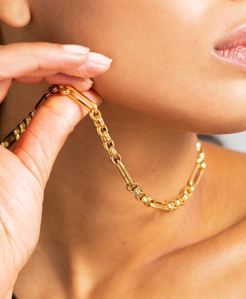 Lil Necklace 18ct Gold Plated、mySite、botmansion