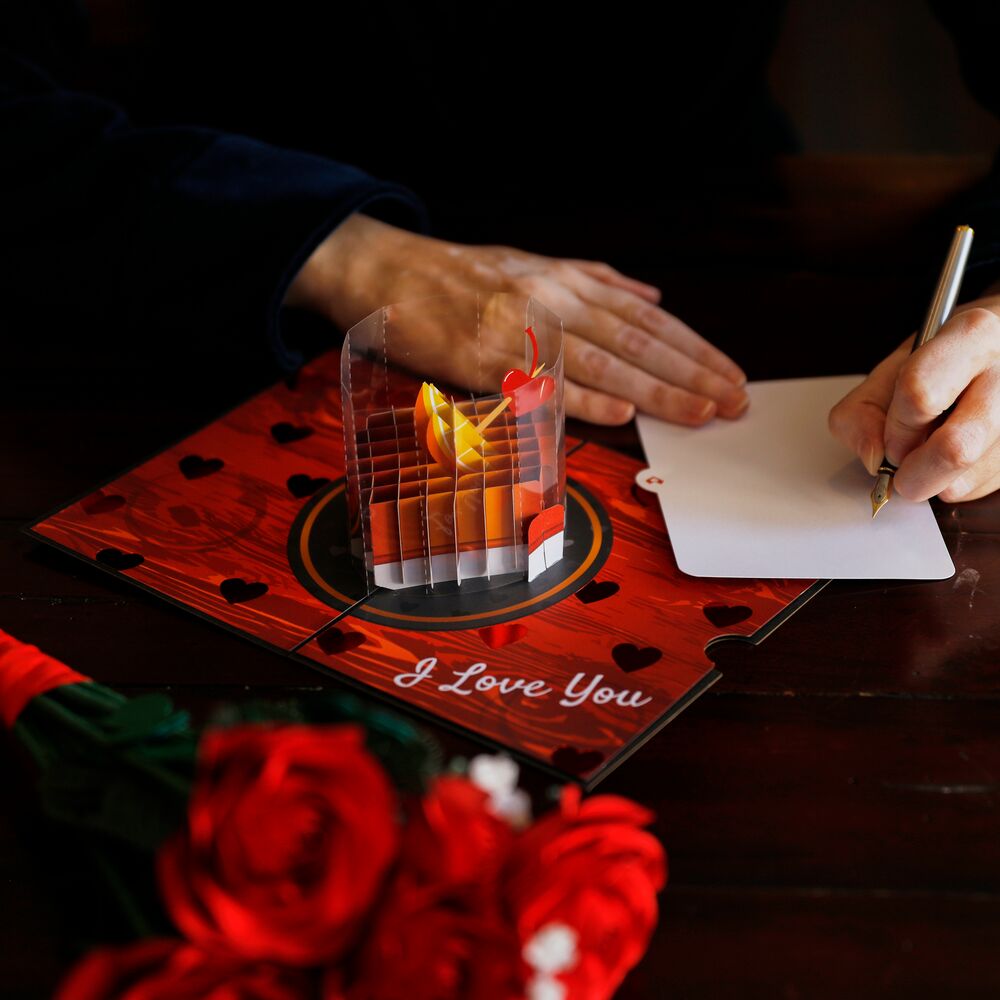 Old Fashioned Love Pop-Up Card、mySite、solidvoid