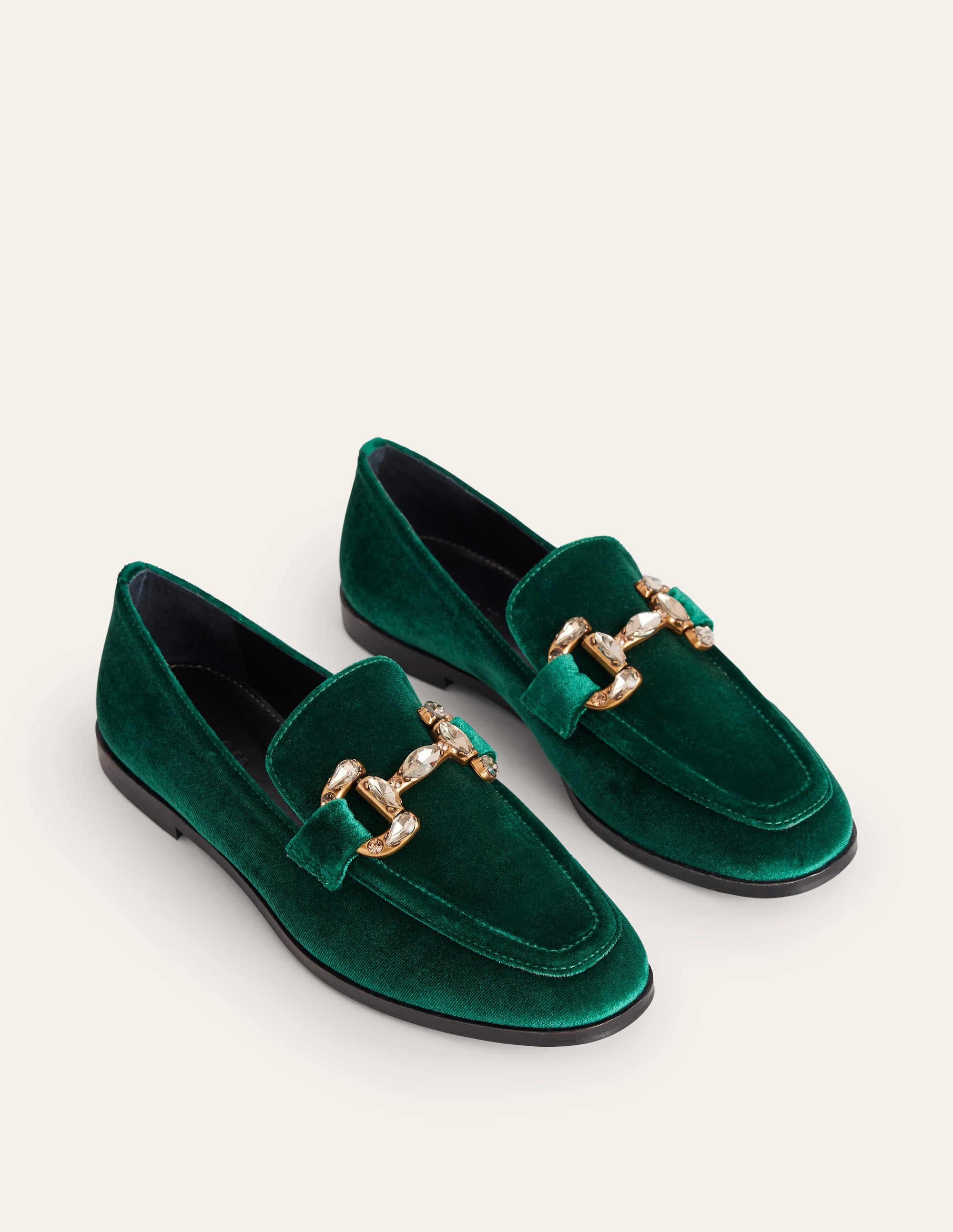  Iris Jewelled Snaffle Loafers-Glade Velvet、mySite、ashleygrahame
