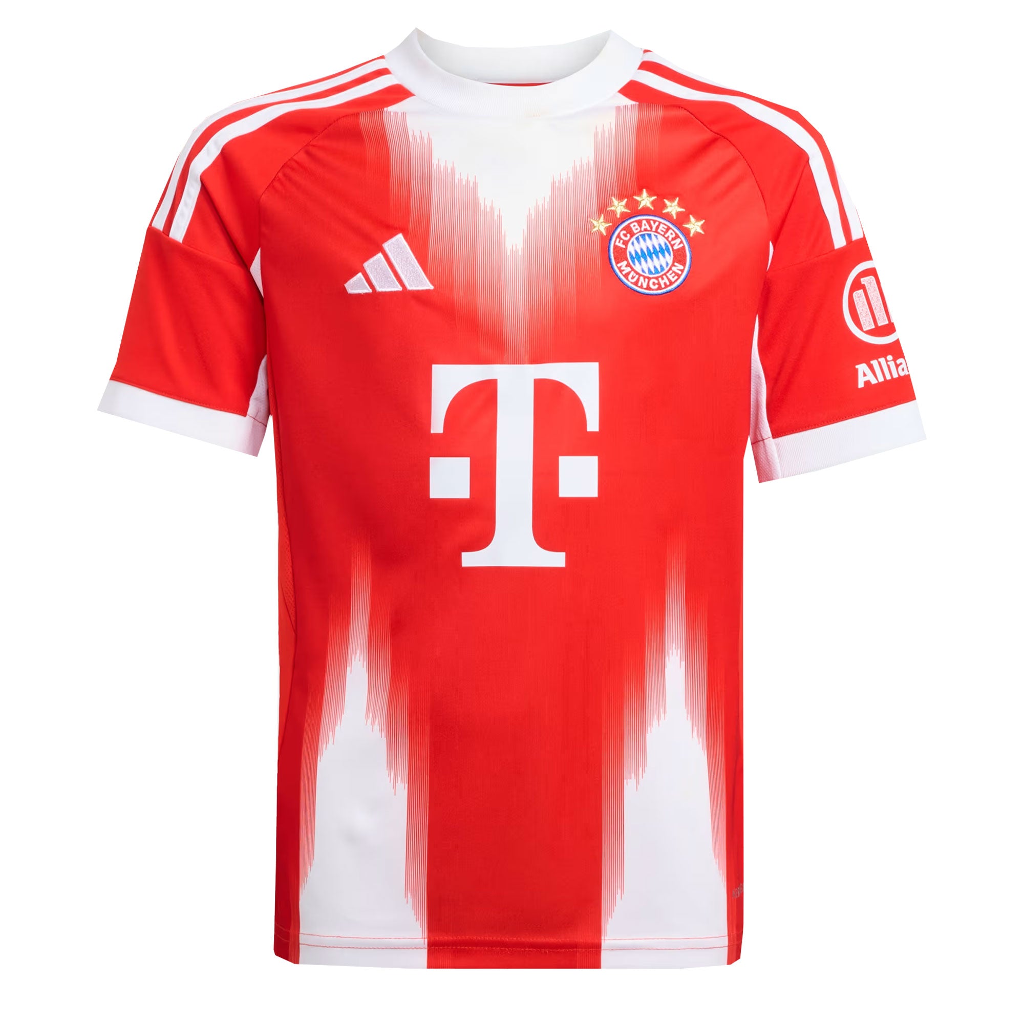 adidas Kids Bayern Munich 2025/26 Home Jersey Red/White、mySite、noshort