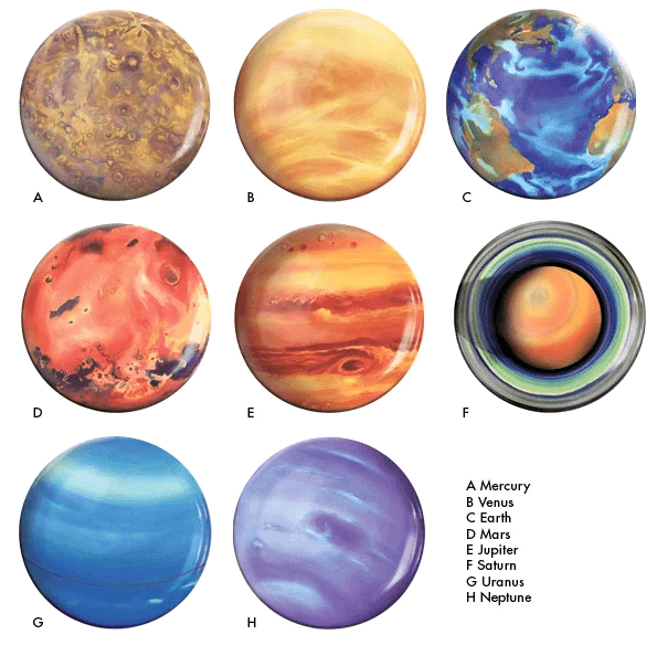  Melamine Planet Plates、mySite、elrpsem3k