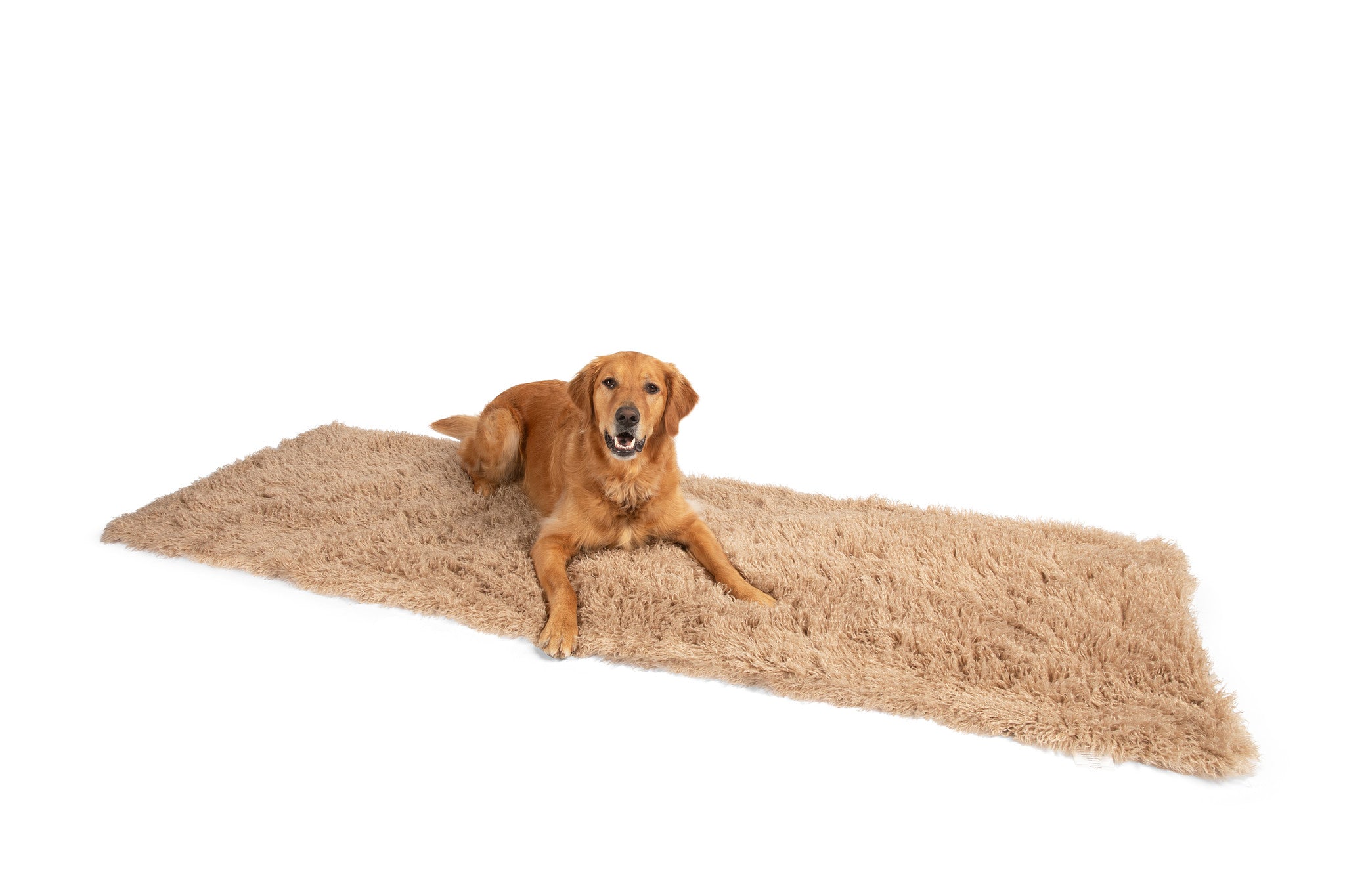 PupProtector™ Luxe Waterproof Bed Runner - Plush Sheep Tan、mySite、solidvoid