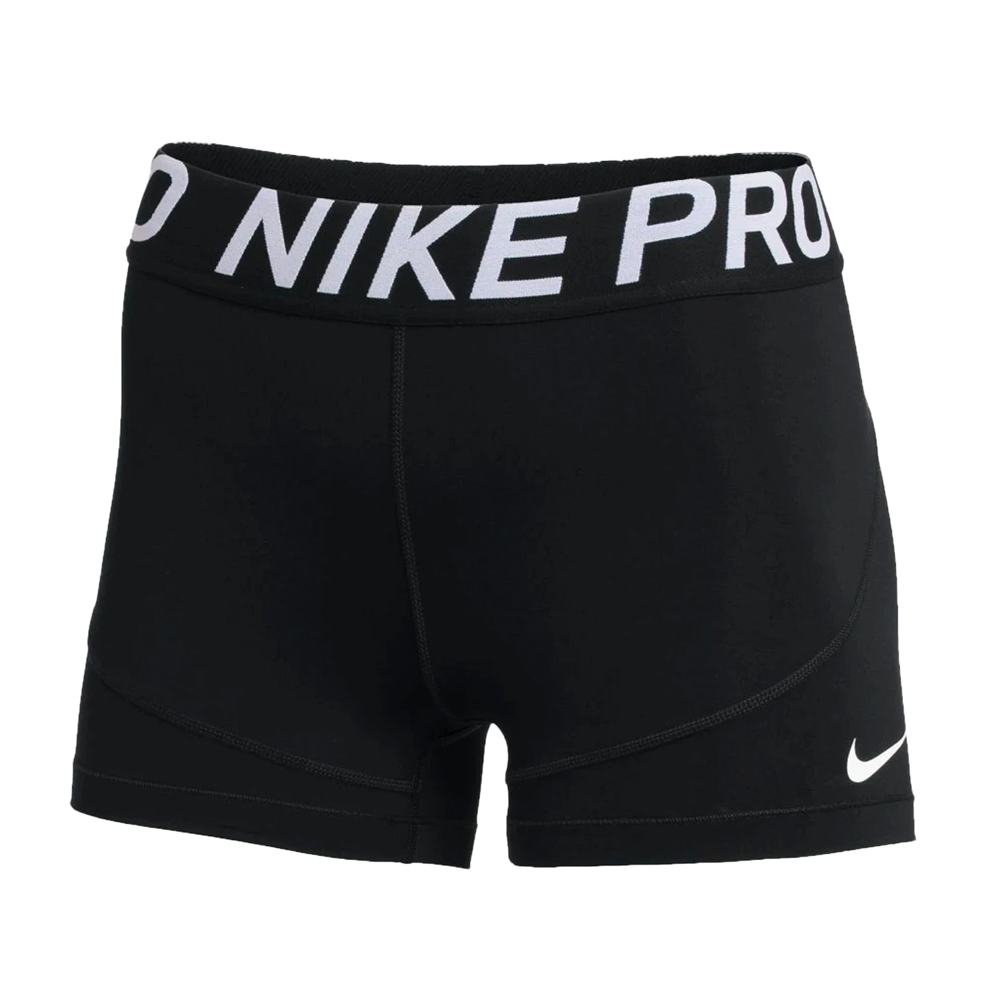 Nike Women's Pro Tight 3'' Shorts Black、mySite、noshort
