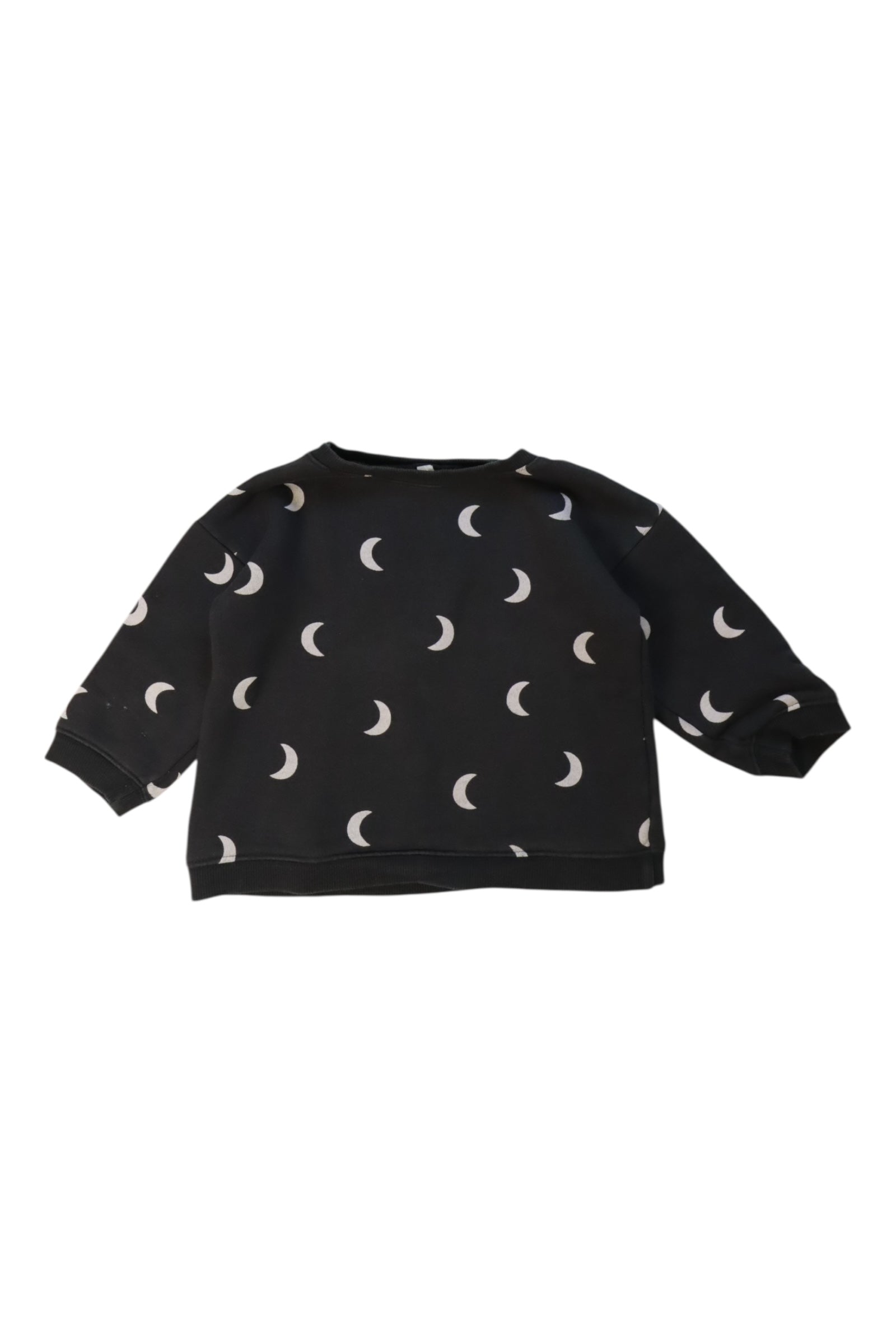 Organic Zoo Moon Print Crewneck Sweatshirt 2-3T、mySite、g9winljtr