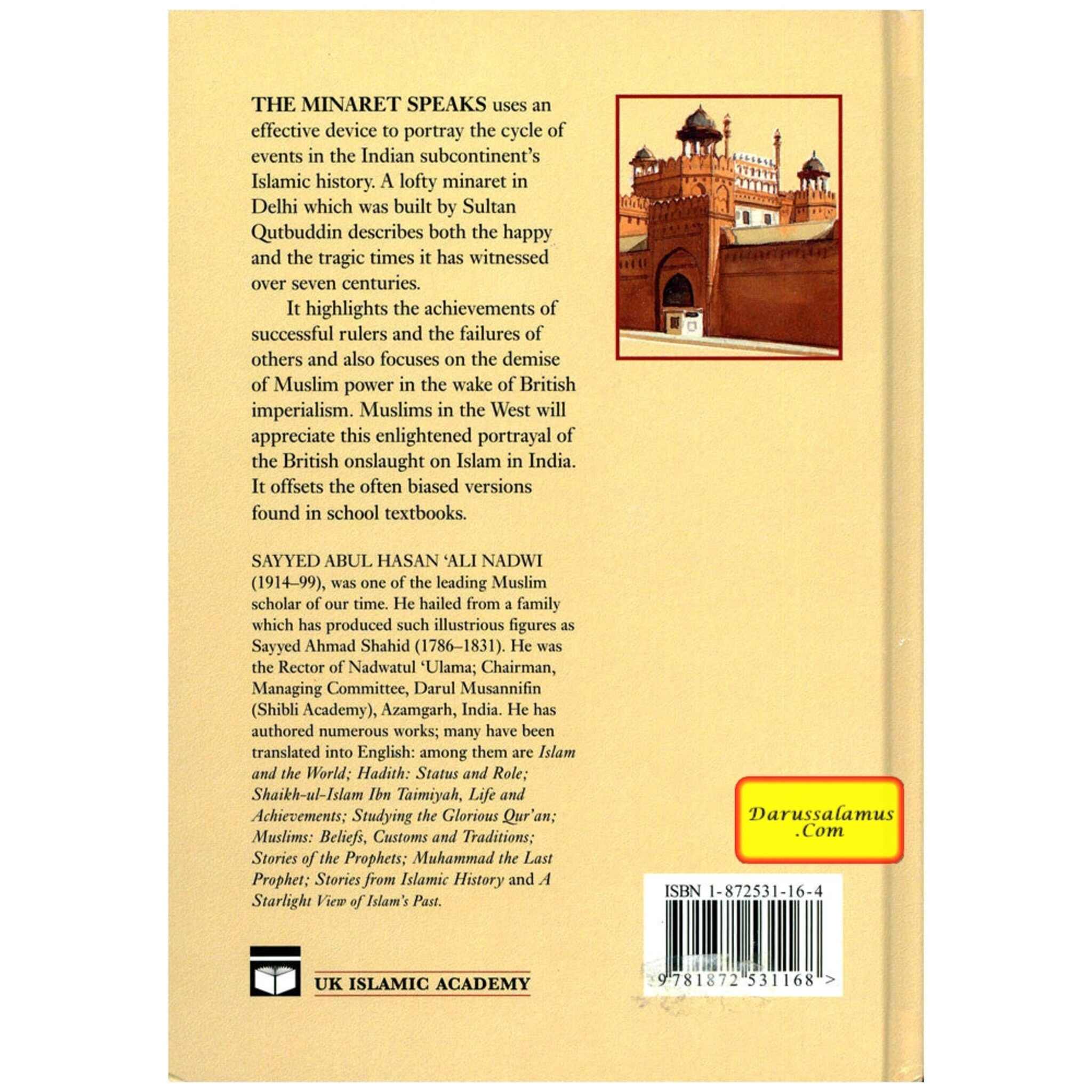 The Minaret Speaks By Sayyed Abul Hasan Ali Nadwi、mySite、topwebapps