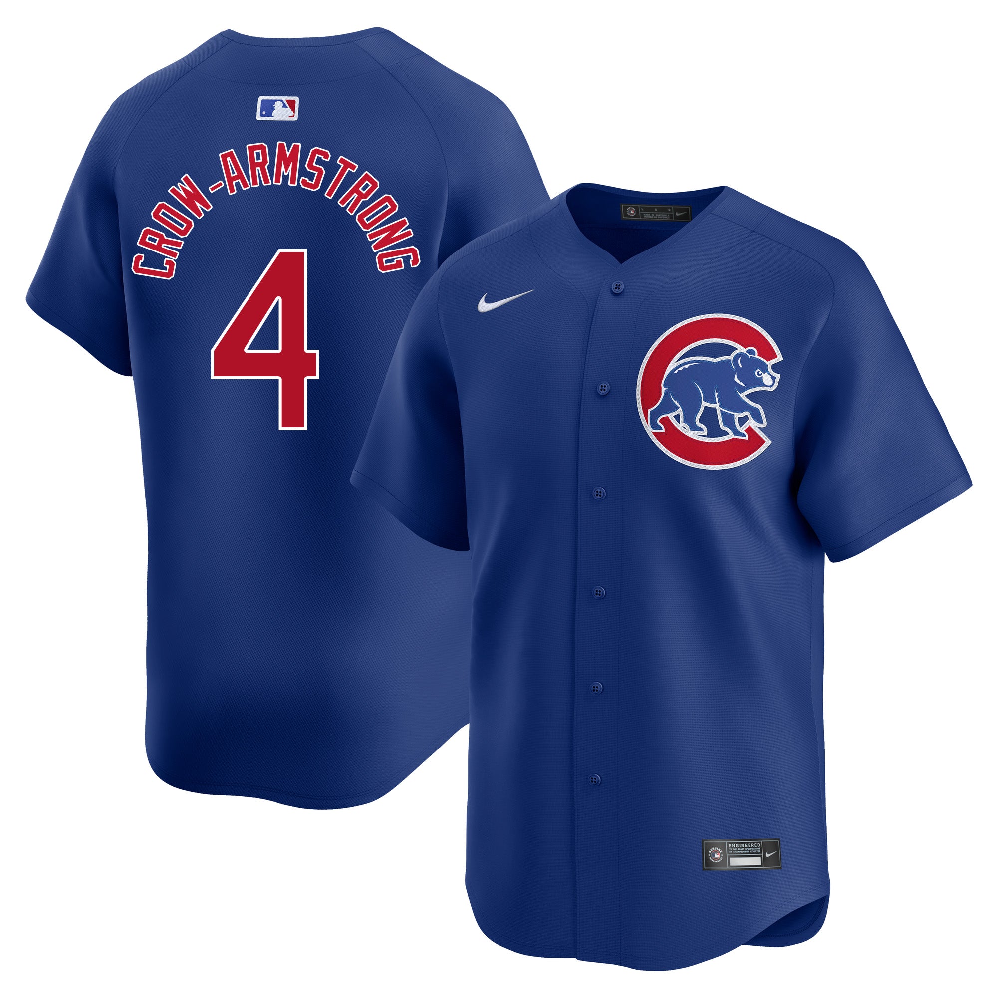 Pete Crow-Armstrong Chicago Cubs Nike Royal Alternate Limited Jersey、mySite、vikingsvslions