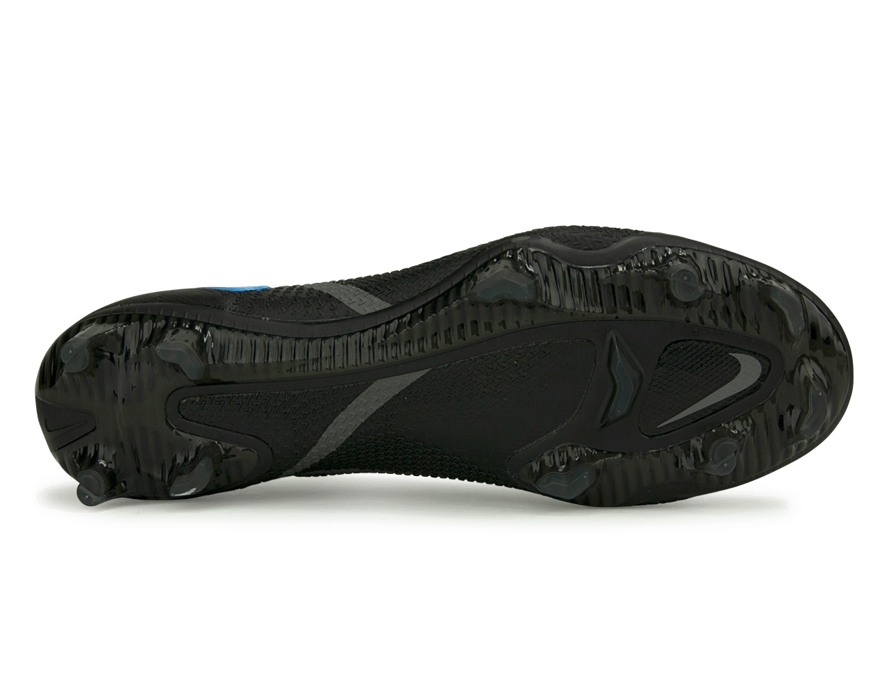 Nike Men's Phantom GT2 Elite FG Black/Blue、mySite、noshort