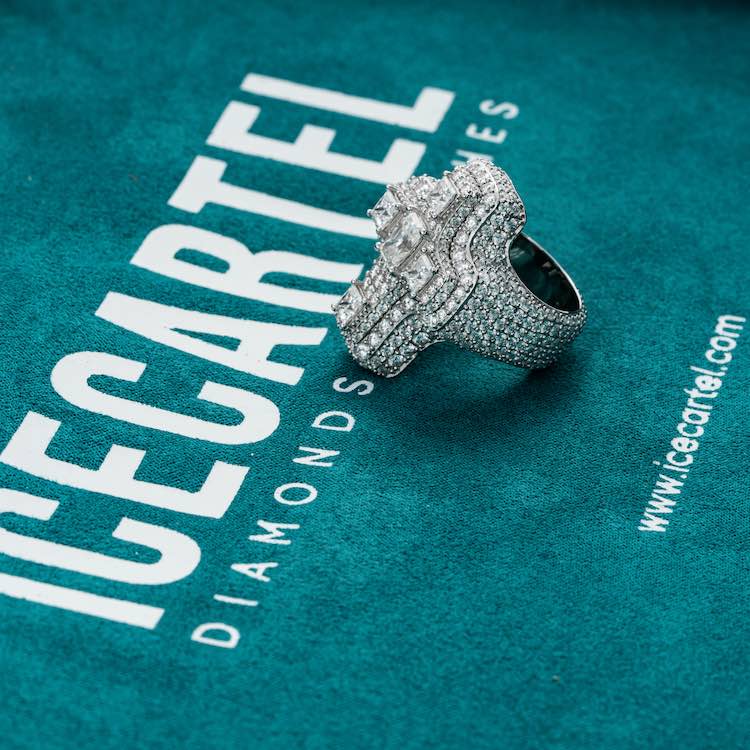 Moissanite Baguette Cross Ring 14K Gold、mySite、hinf8tx79