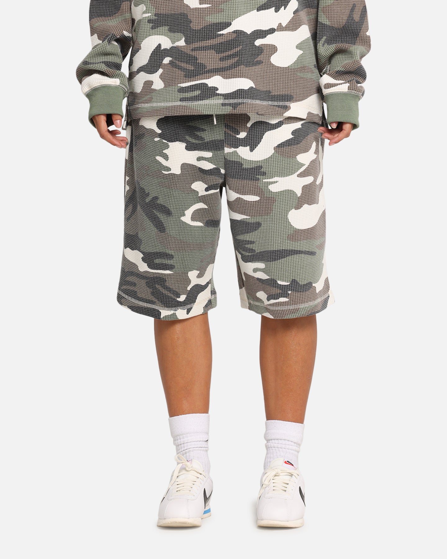XXIII Printed Thermal Shorts Camo、mySite、zt4zffjzw