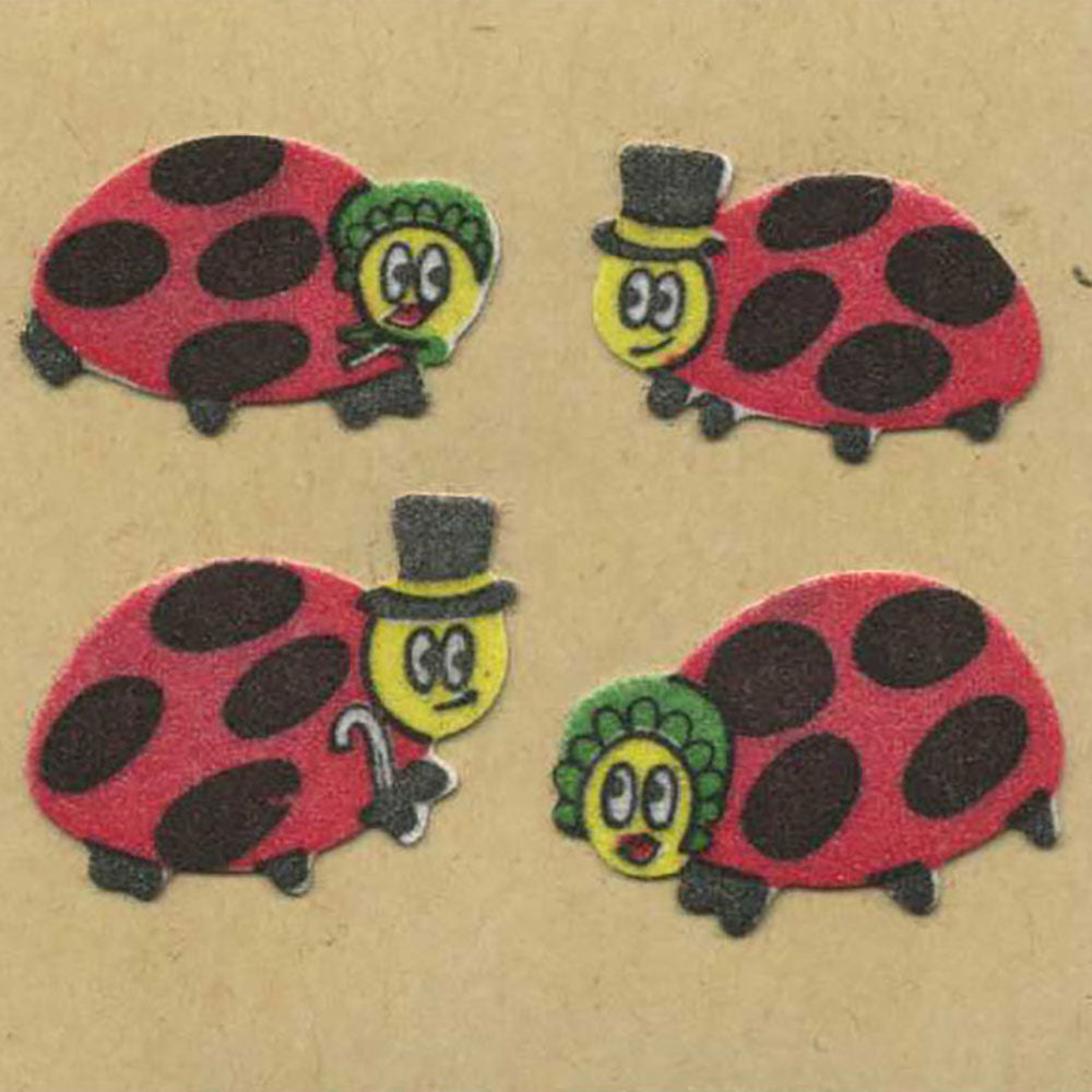  Ladybugs Fuzzy Stickers、mySite、ghnorth
