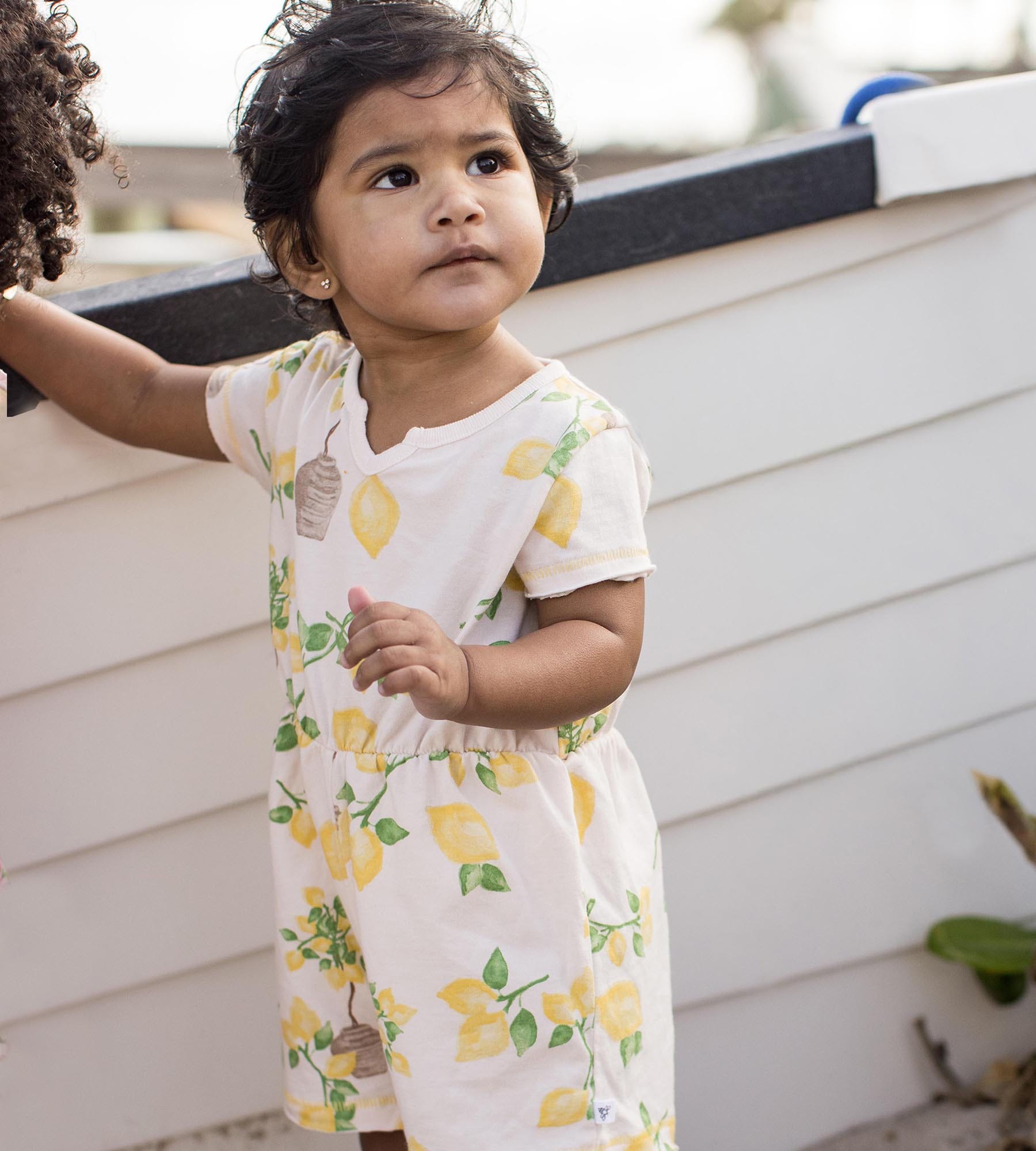  Island Lemons Organic Cotton Girl Romper、mySite、layawaytickets