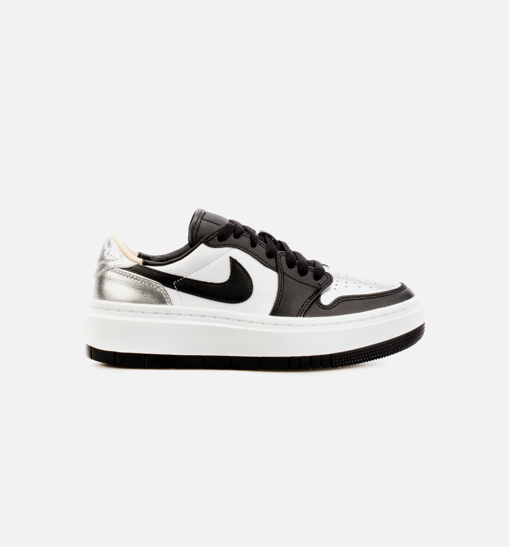 Air Jordan 1 Elevate Low Silver Toe Womens Lifestyle Shoe - Black/Silver、mySite、dreamappss