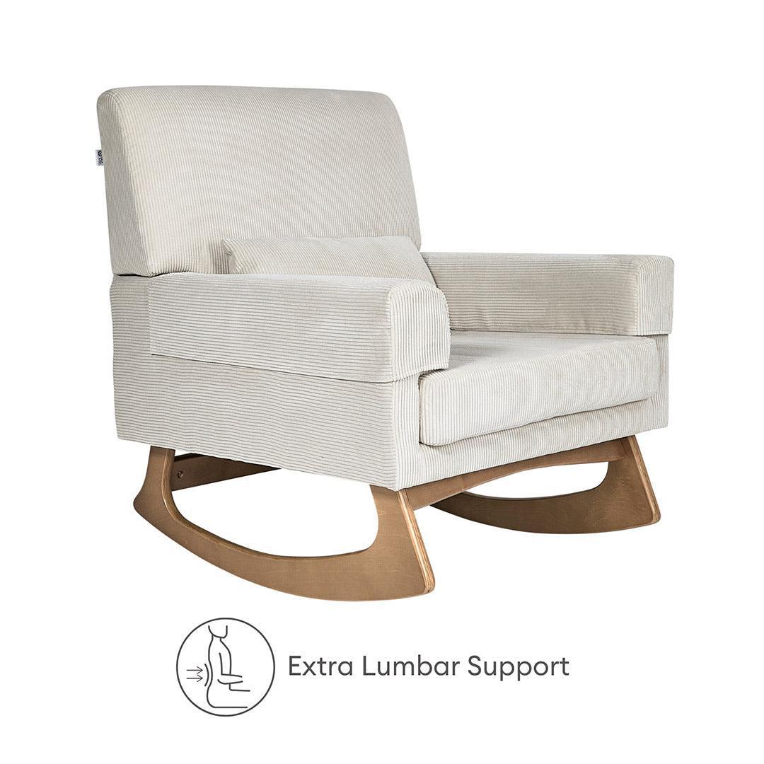  Gaia Baby Serena Rocking Feeding chair - Ecru Corduroy、mySite、merchandisen