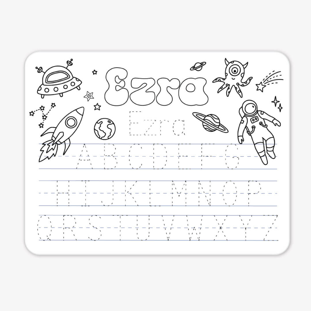  Kids Personalized Whiteboard | Blast Off、mySite、layawaytickets