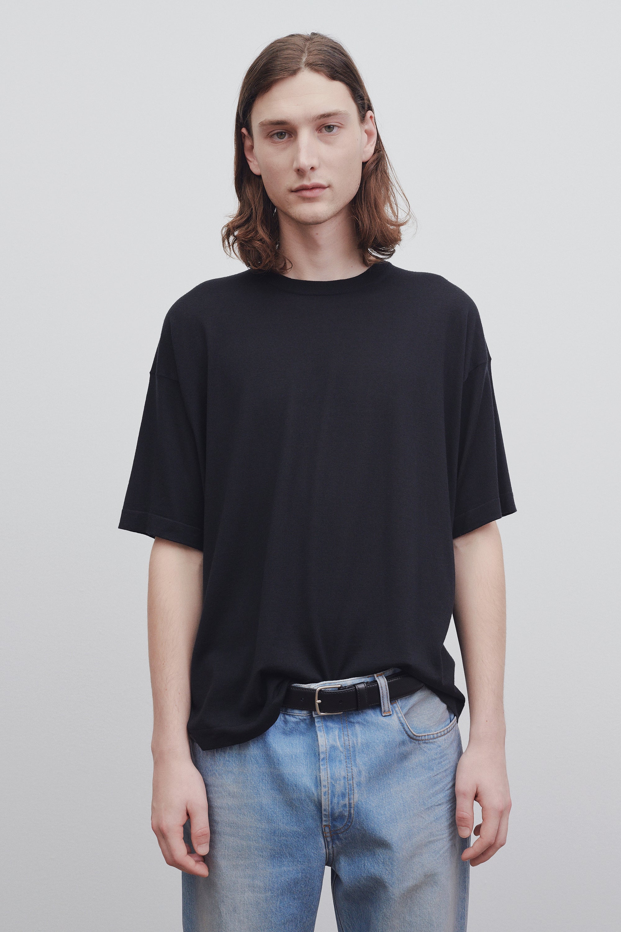 Dlomu T-Shirt in Wool、mySite、aoinhome