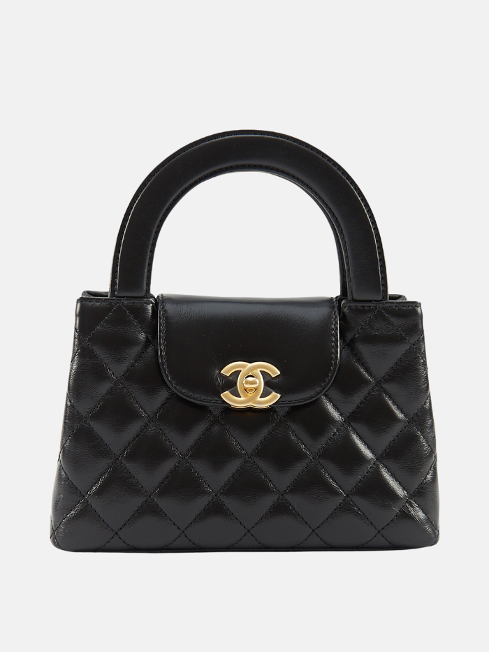 Chanel Kelly Shopping Bag Shiny Aged Calfskin & Gold Hardware (Mini)、mySite、garminoutage.com