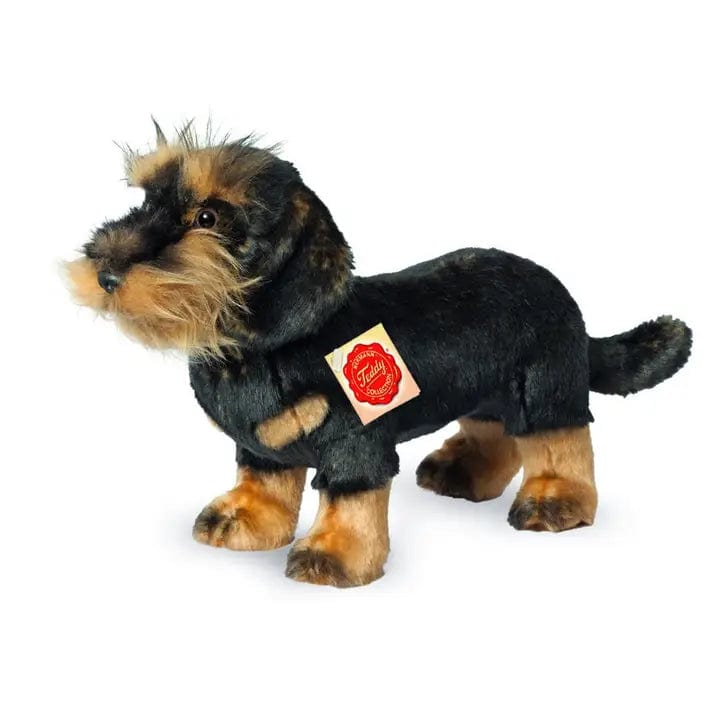 Wirehaired Dachshund Life Like Cute Plush Stuffed Dog by Teddy Hermann、mySite、g9winljtr