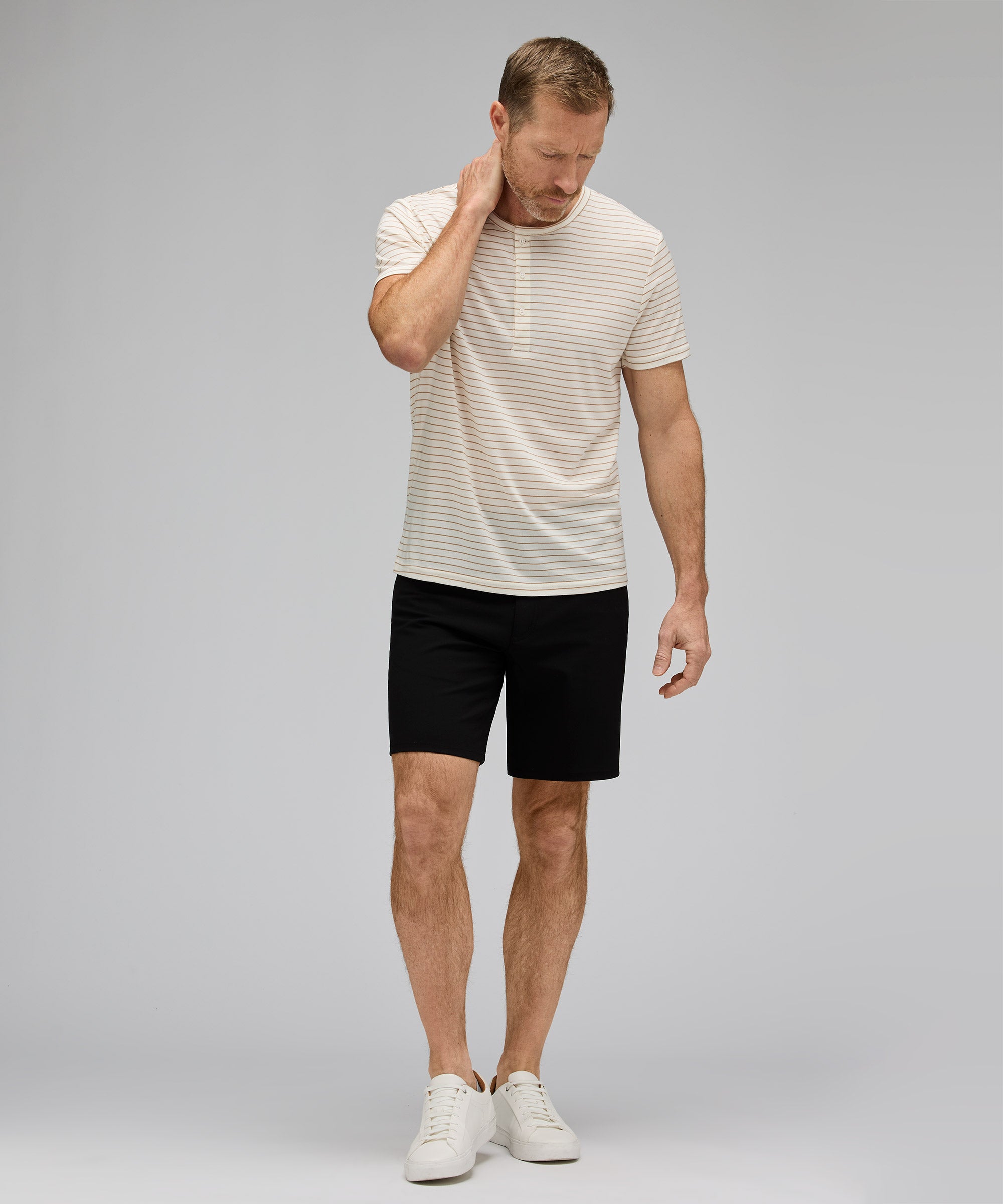 Men's Merino Short Sleeve Henley、mySite、noshort