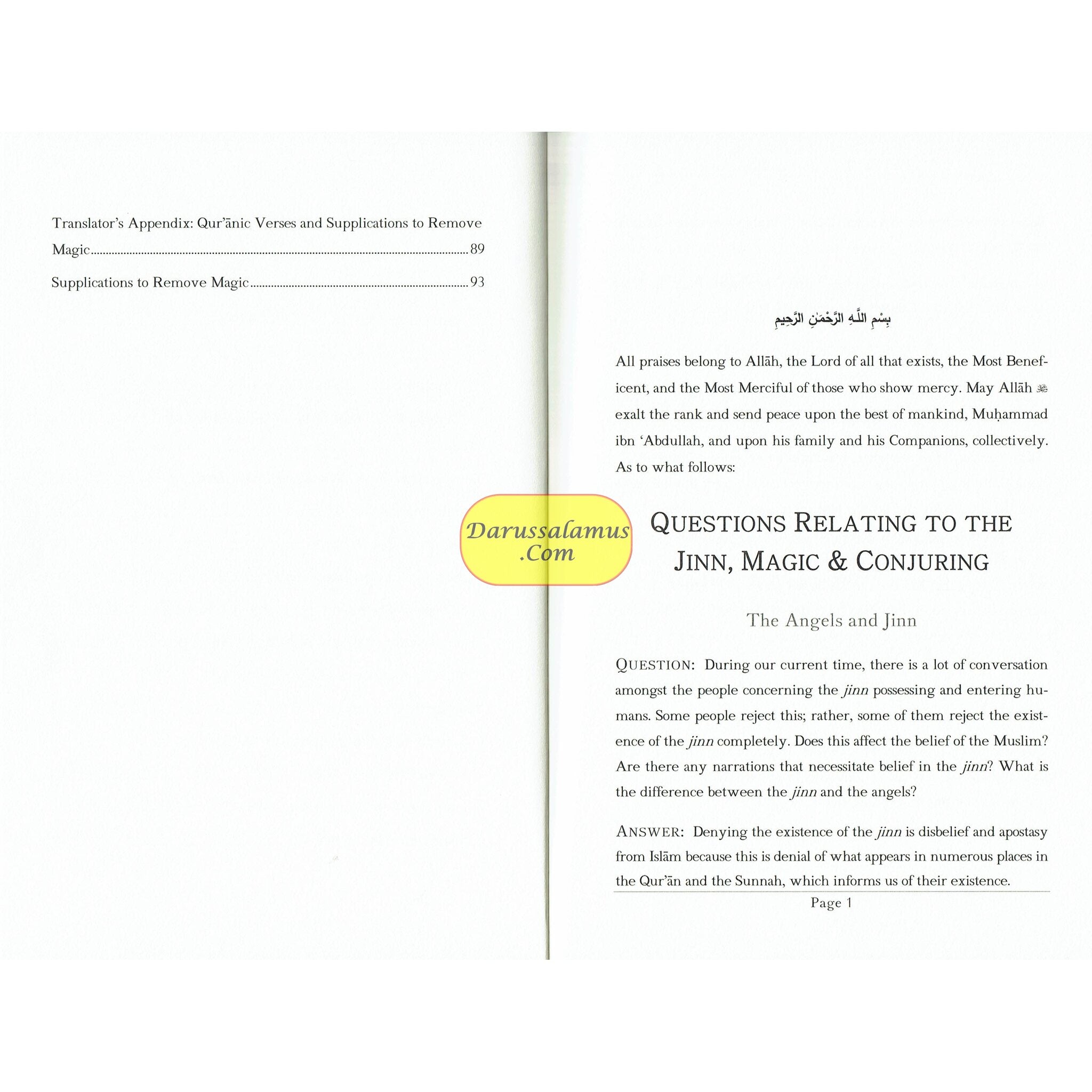 Questions Relating to the Jinn, Magic and Conjuring By Shaykh Salih Al-Fawzan、mySite、topwebapps