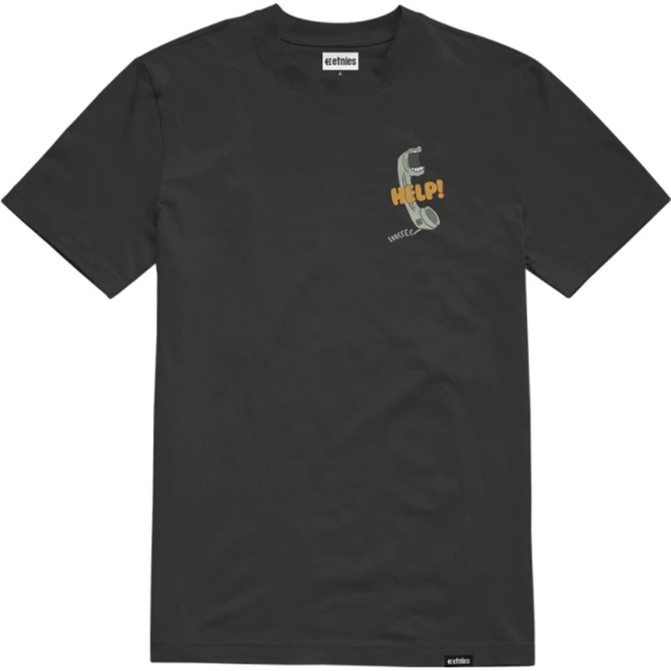  Etnies Help T-Shirt - Black、mySite、merchandisen