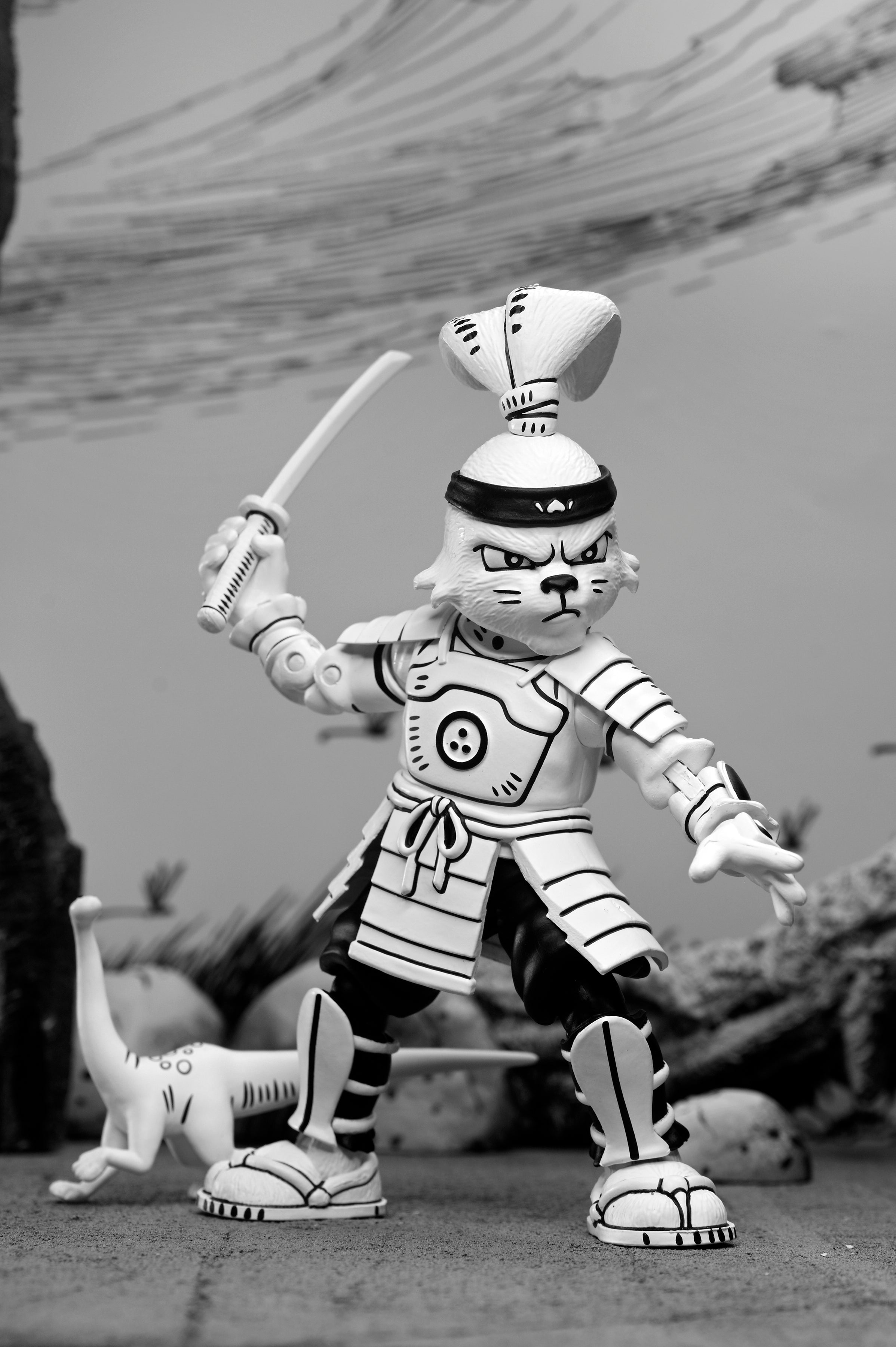 NECA Teenage Mutant Ninja Turtles Ultimate Samurai Usagi Yojimbo (Black & White)、mySite、hgirdovlk