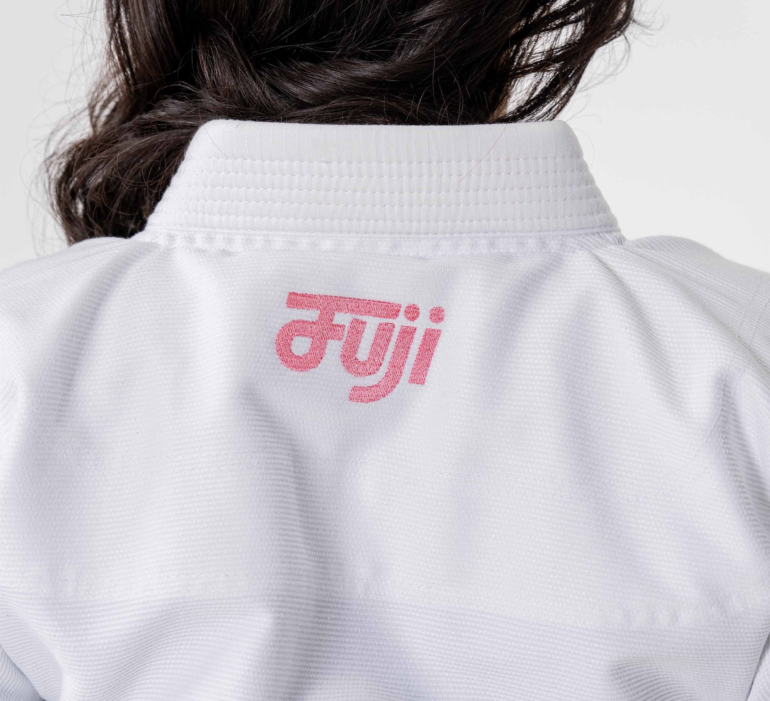 Womens Flow-Tech BJJ Gi White/Pink/Teal、mySite、gigharbornorthrealestate