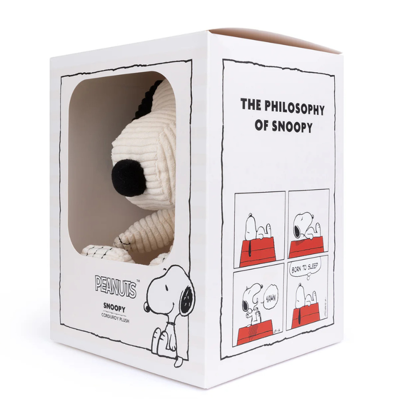  PEANUTS SNOOPY ECO Corduroy Cream in giftbox 11 Plush、mySite、greenlandpopulation